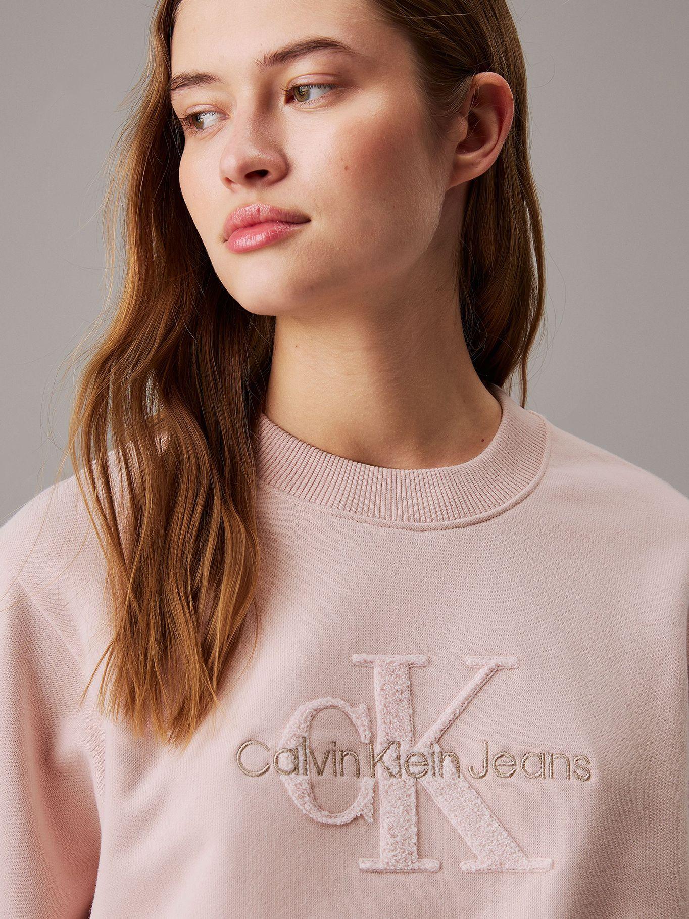 Polerón Chenille Monologo Rosado Calvin Klein-3