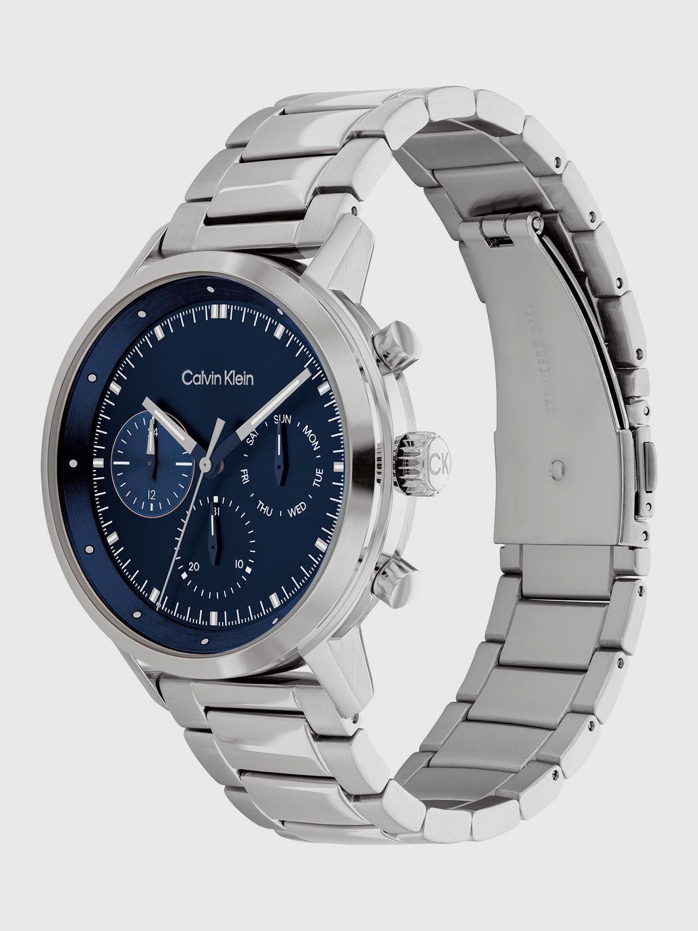 Reloj con Brazalete de Eslabones Plateado Calvin Klein-2