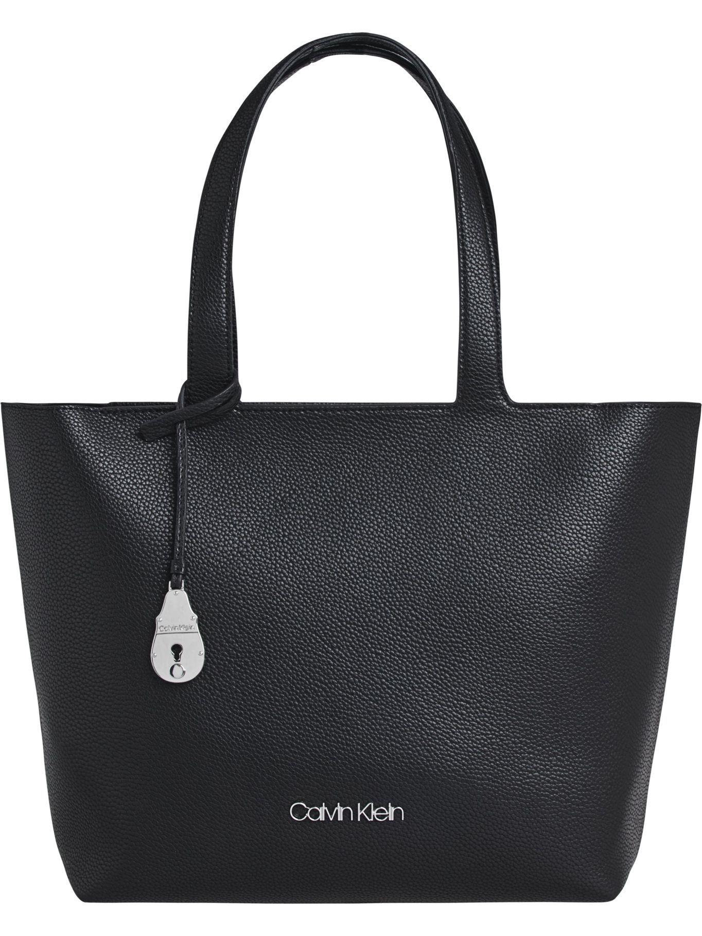 Cartera Shopper Neat Negro Calvin Klein-0