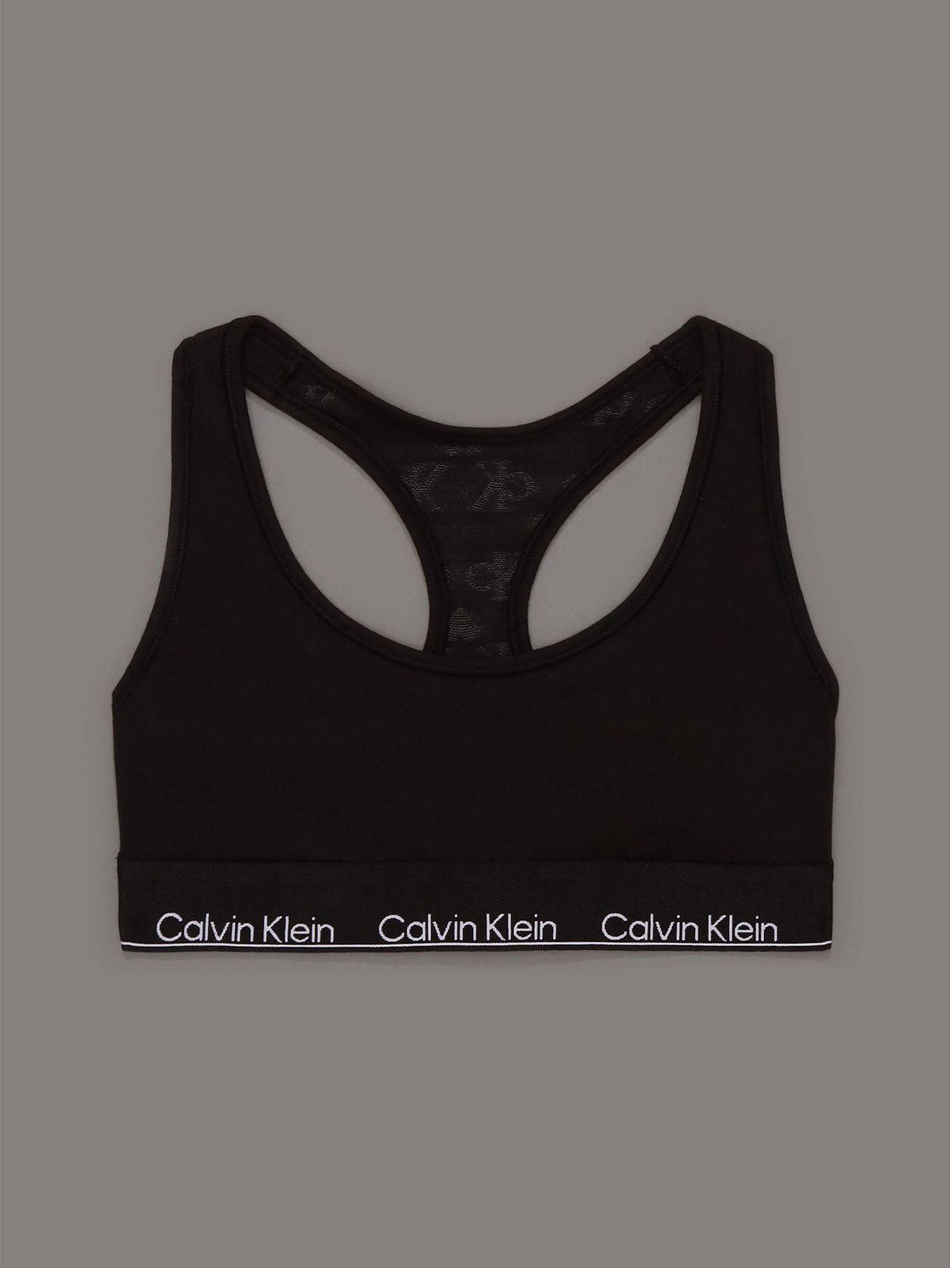 Bralette - Modern cotton vday Negro Calvin Klein-4