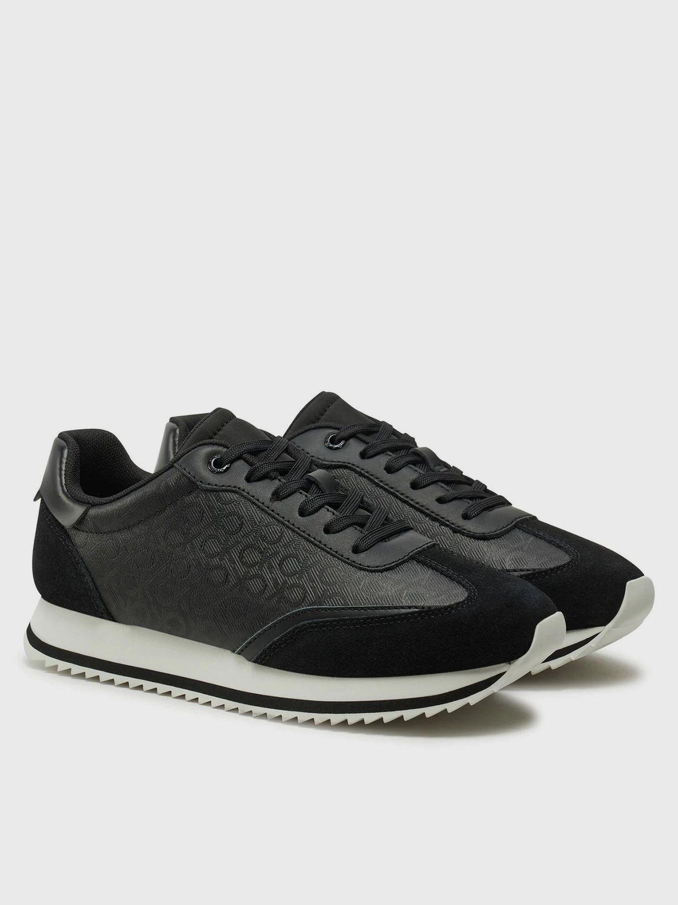 Zapatillas deportivas con monograma Negro Calvin Klein-0