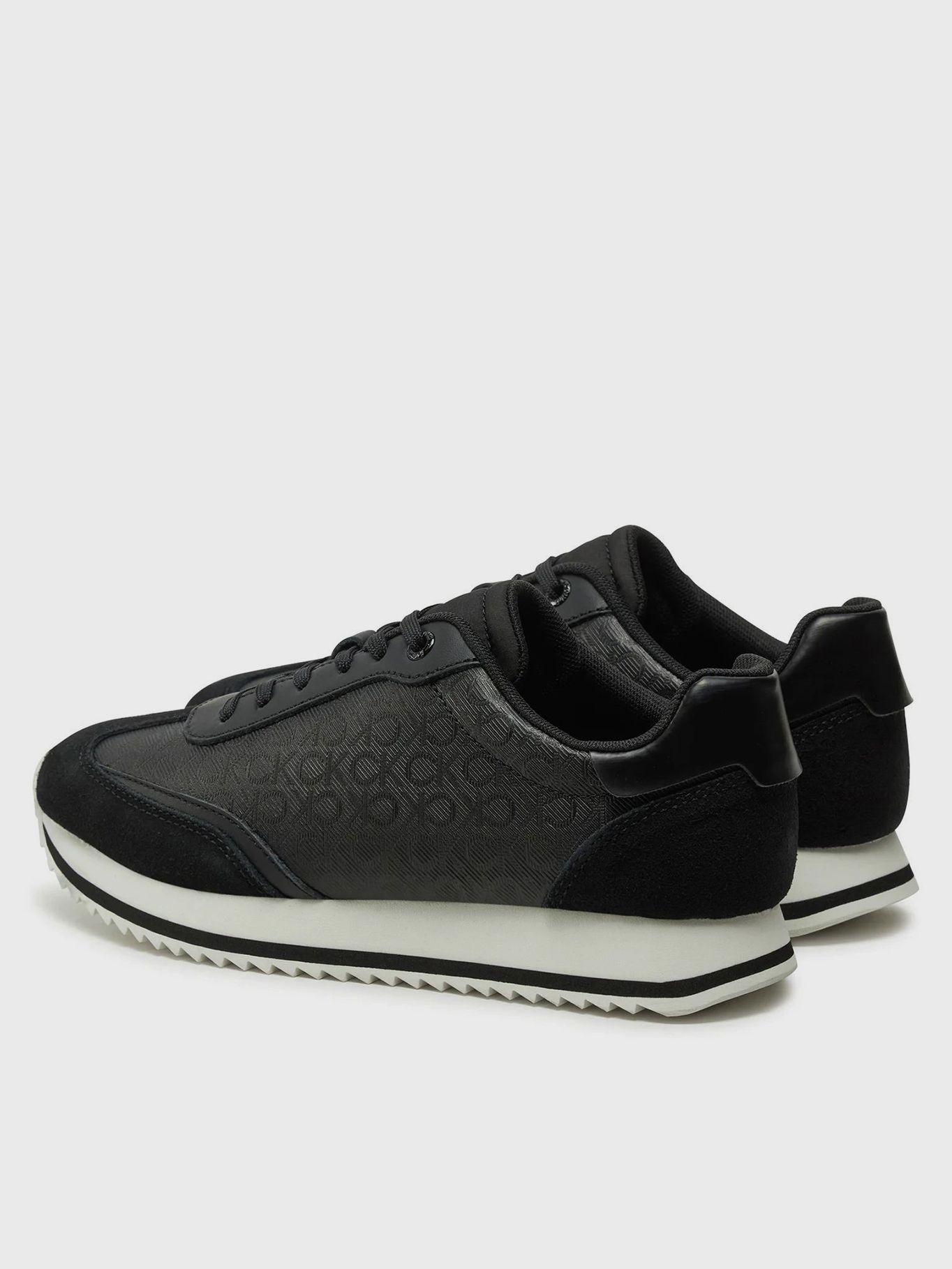 Zapatillas deportivas con monograma Negro Calvin Klein-1