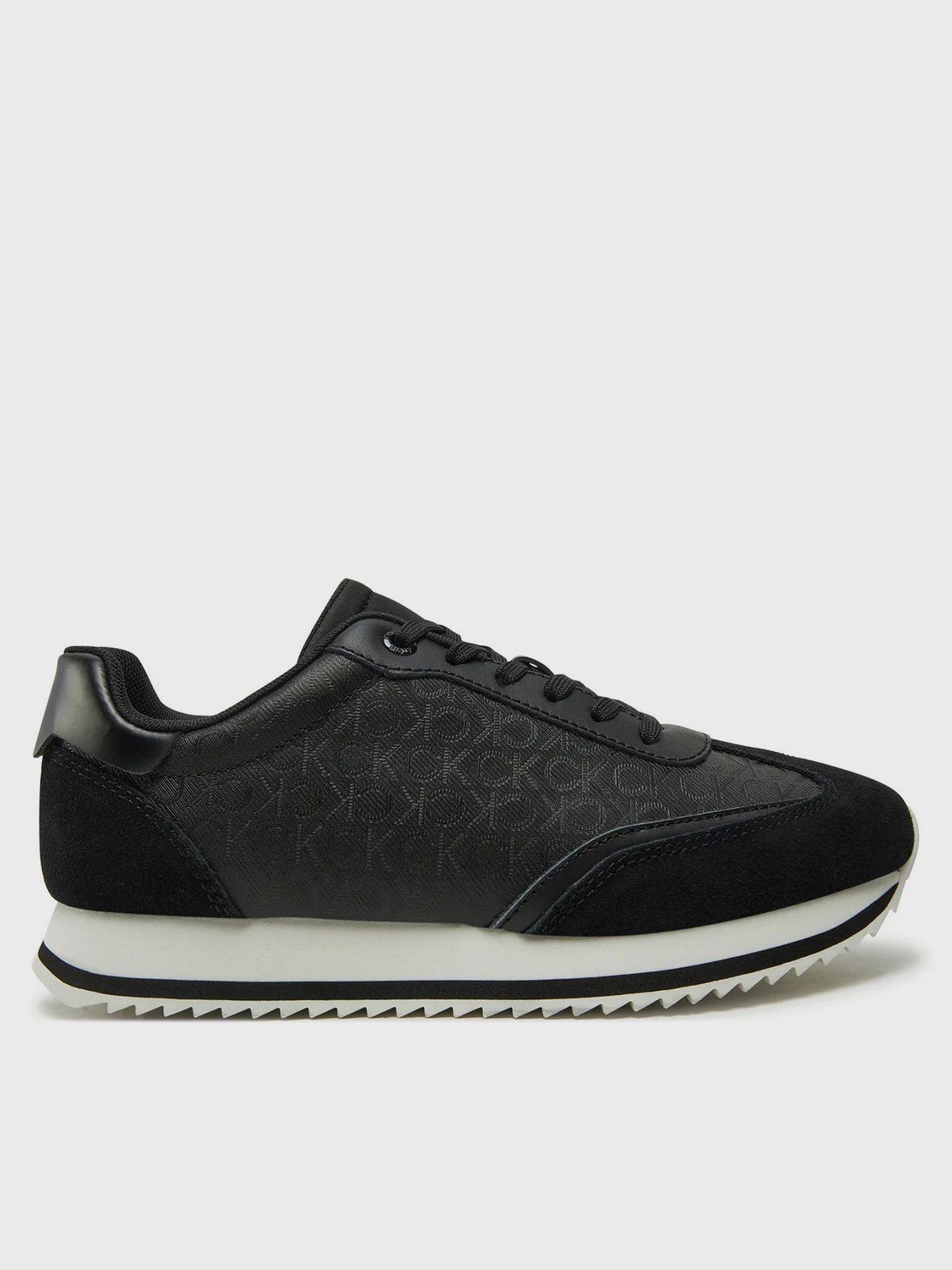Zapatillas deportivas con monograma Negro Calvin Klein-4