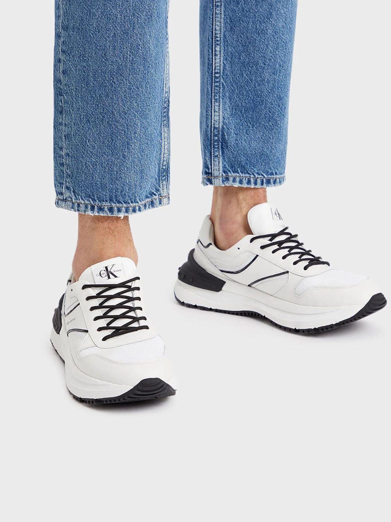 Zapatilla Chunky Runner Ribbon Blanco Calvin Klein-4