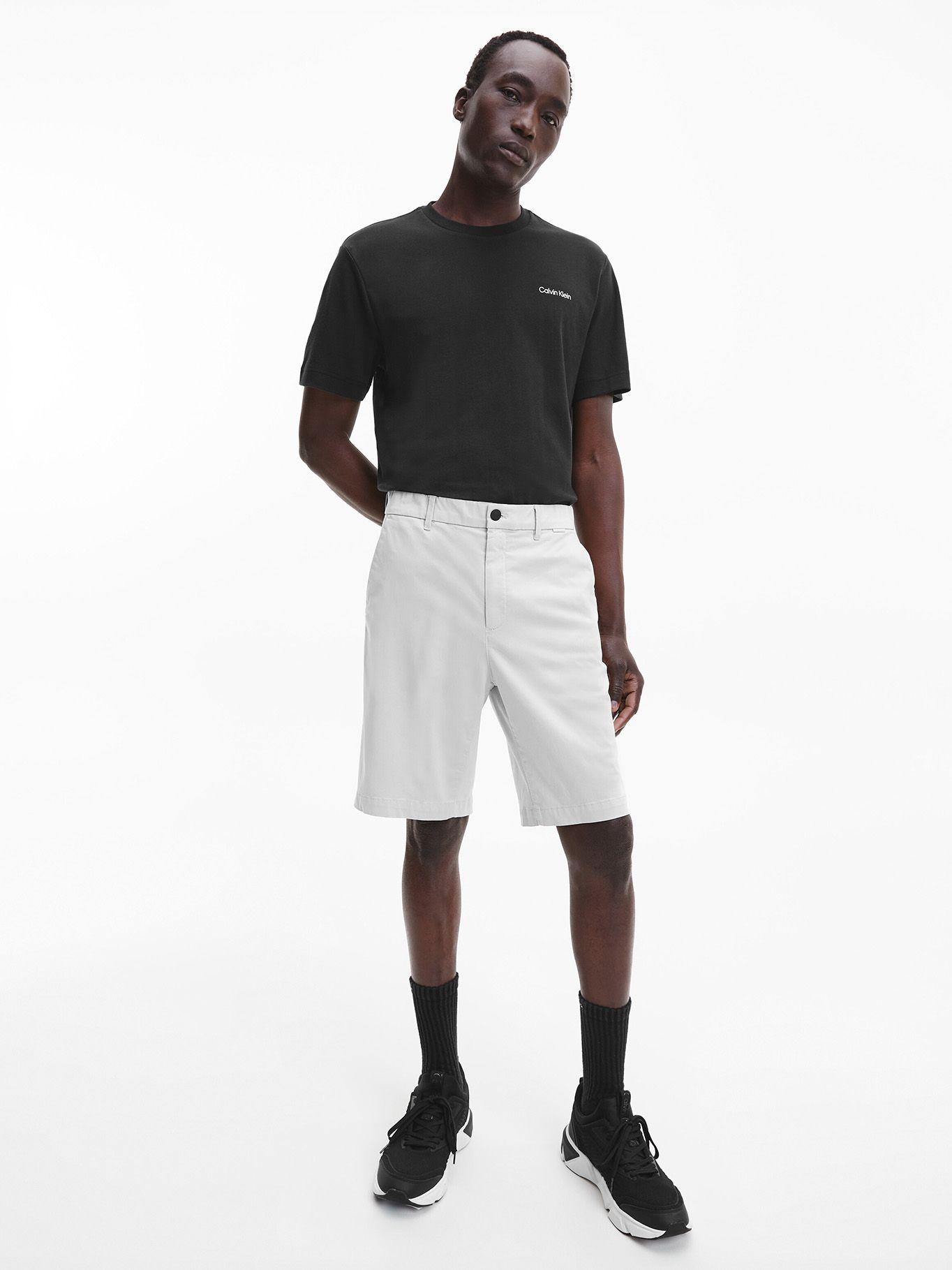 Polera Micro Logo Negro Calvin Klein-1