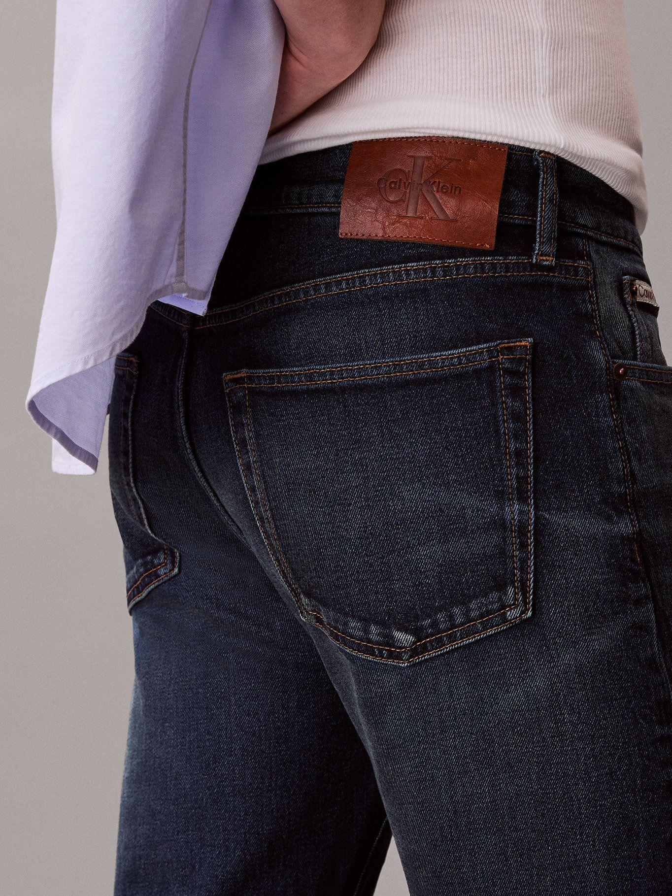 Jeans Recto Standard Celeste Calvin Klein-5