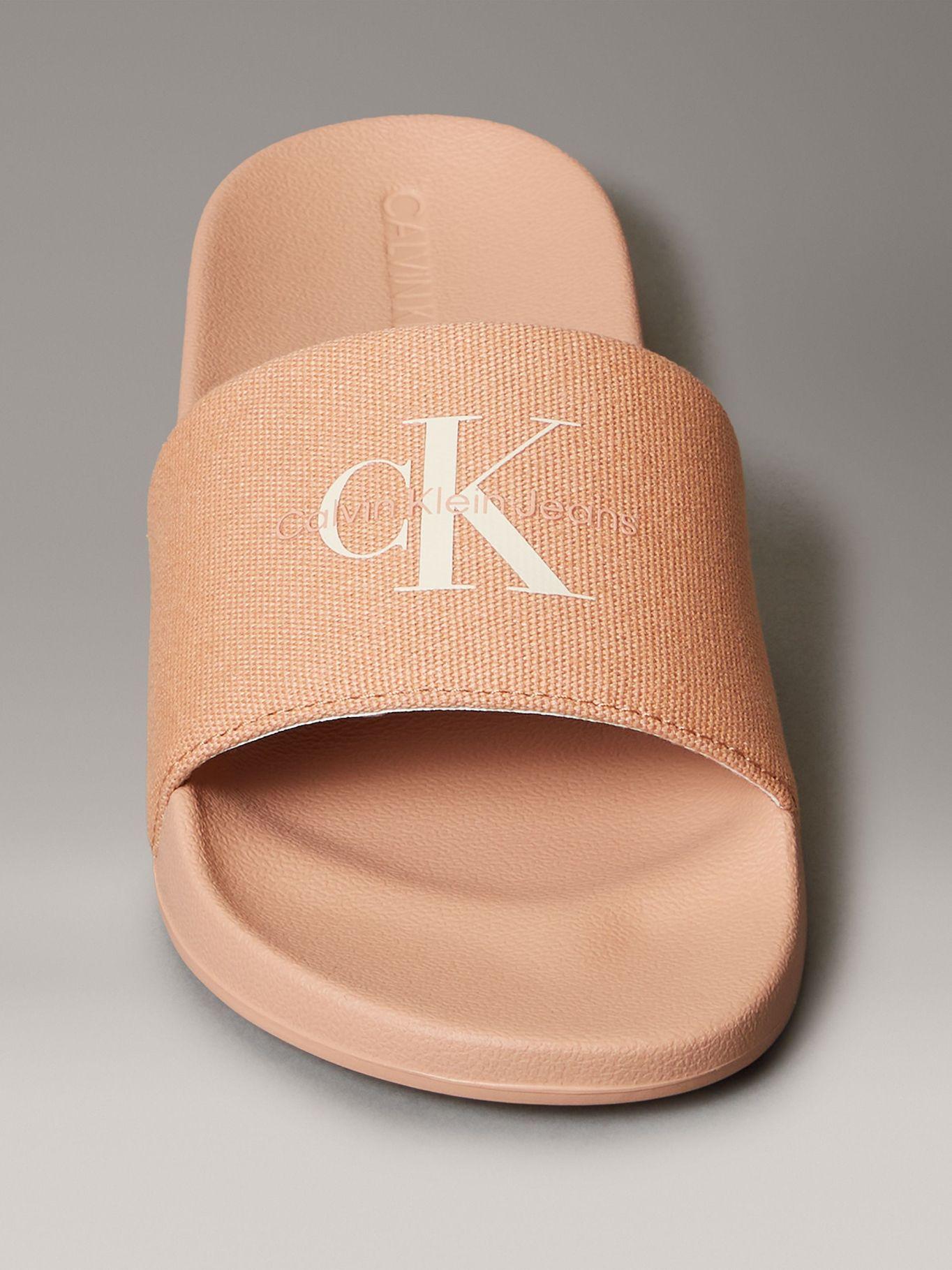 Sandalias de Lona Monogram Coral Calvin Klein-2