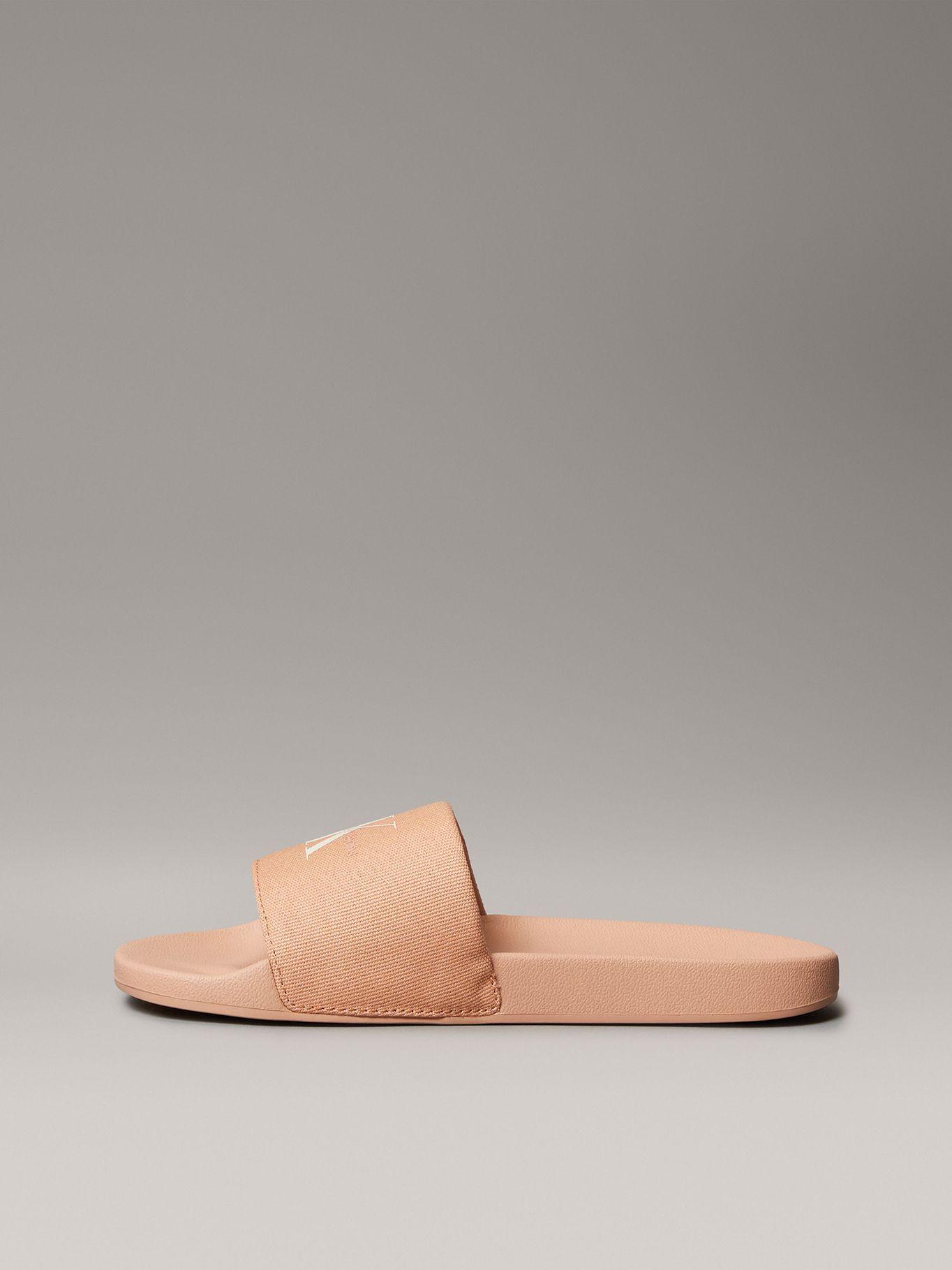Sandalias de Lona Monogram Coral Calvin Klein-5