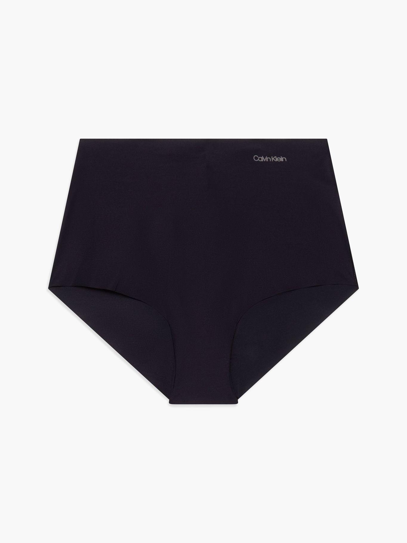 Calzón Hipster Alto Invisible Negro Calvin Klein-0