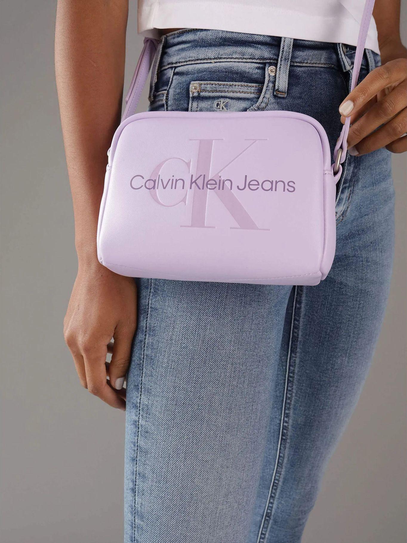 Bandolera Sculped Morado Calvin Klein-3