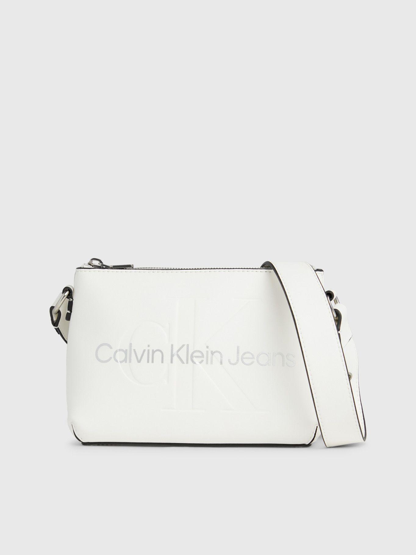 Bandolera Sculpted Pouch Blanco Calvin Klein-0