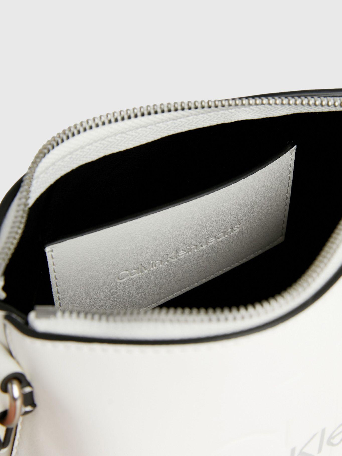 Bandolera Sculpted Pouch Blanco Calvin Klein-3