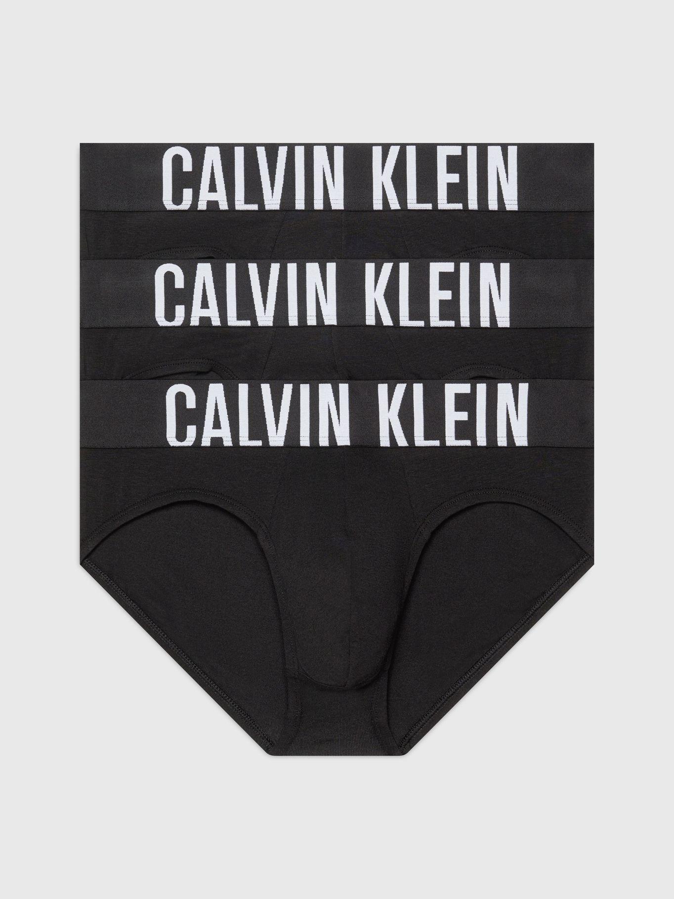 Pack 3 Slips Intense Power Negro Calvin Klein-0