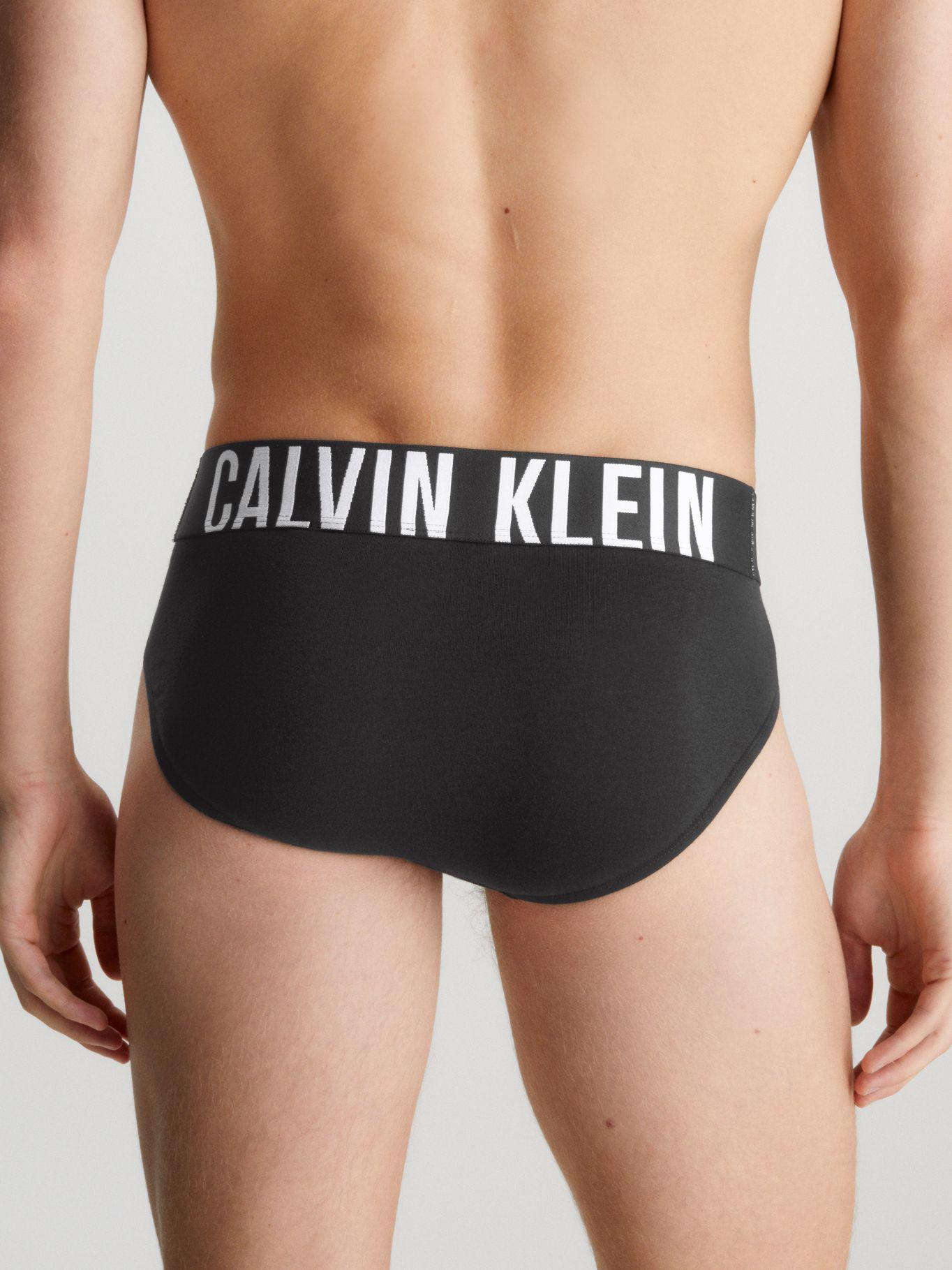 Pack 3 Slips Intense Power Negro Calvin Klein-3