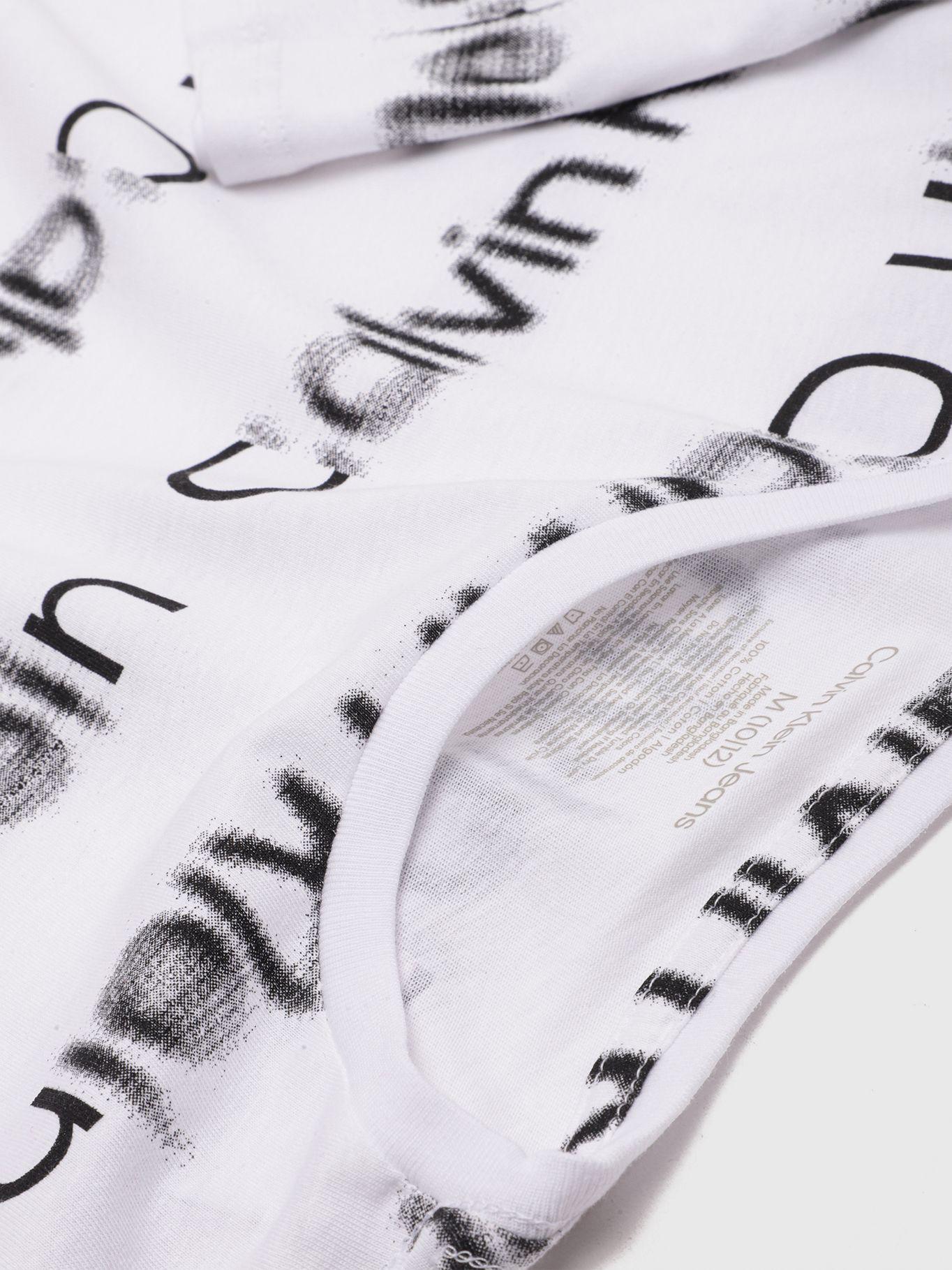 Polera Niño Block It Blur Blanco Calvin Klein-3