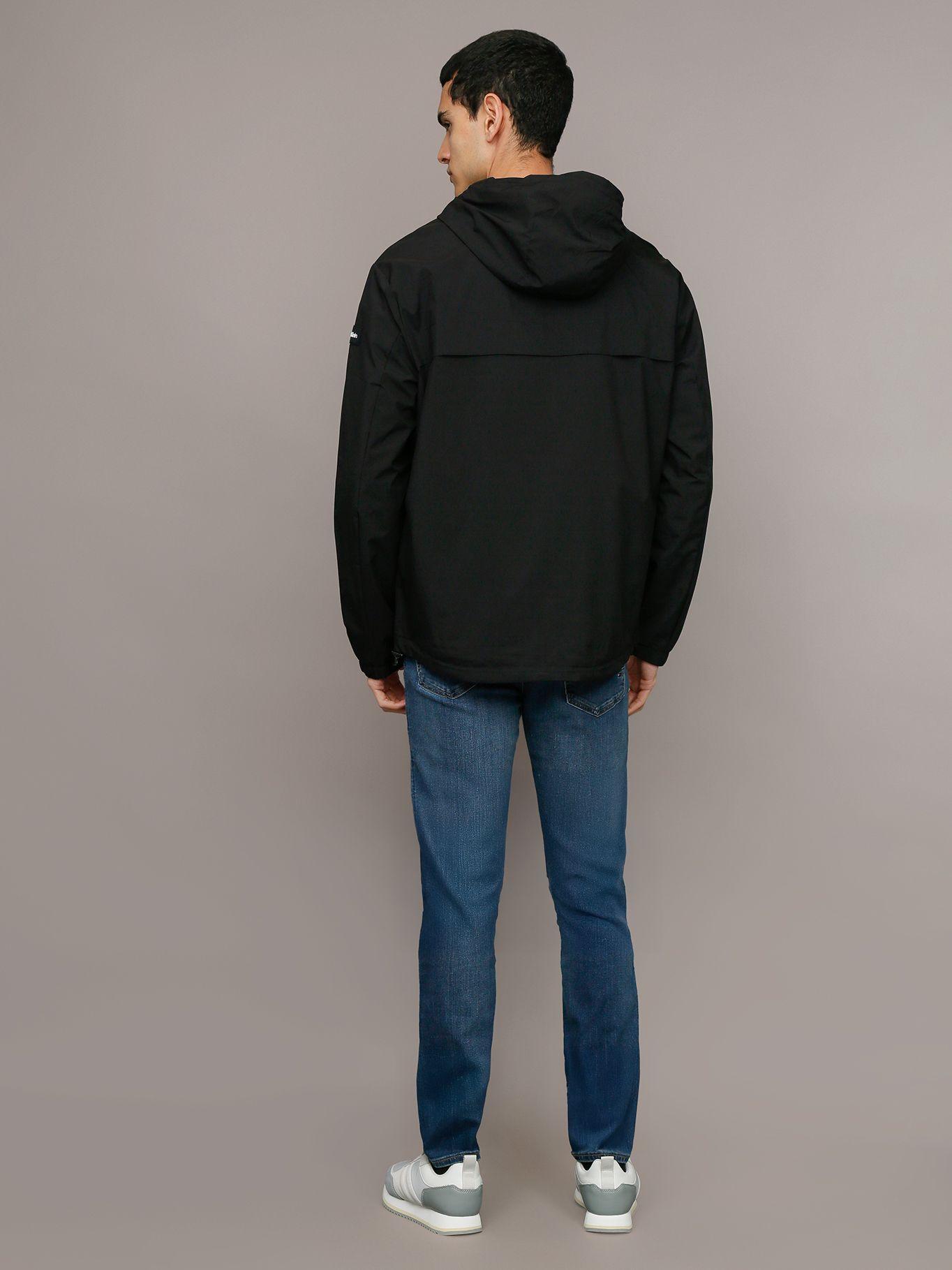 Cortaviento Stretch Negro Calvin Klein-2