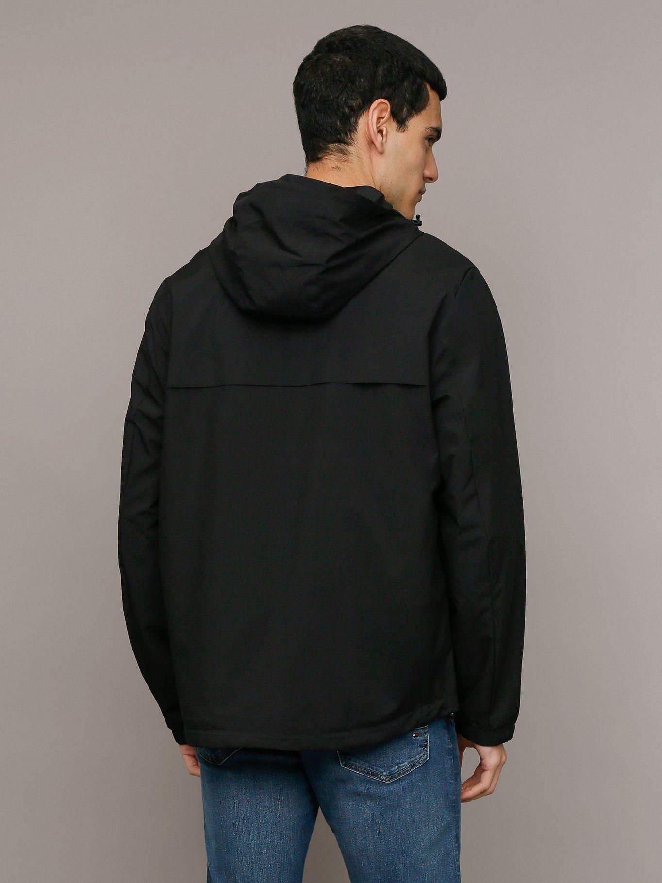 Cortaviento Stretch Negro Calvin Klein-3