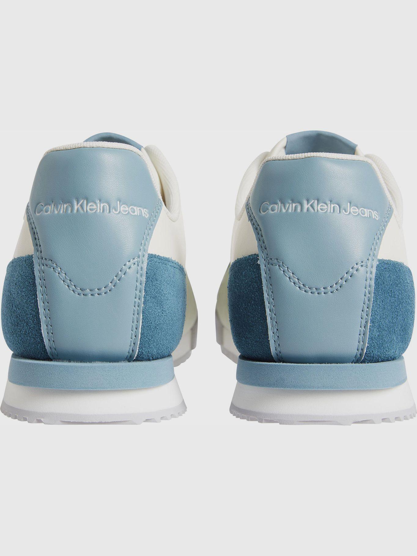 Zapatilla Low Profile Runner Mix Blanco Calvin Klein-1
