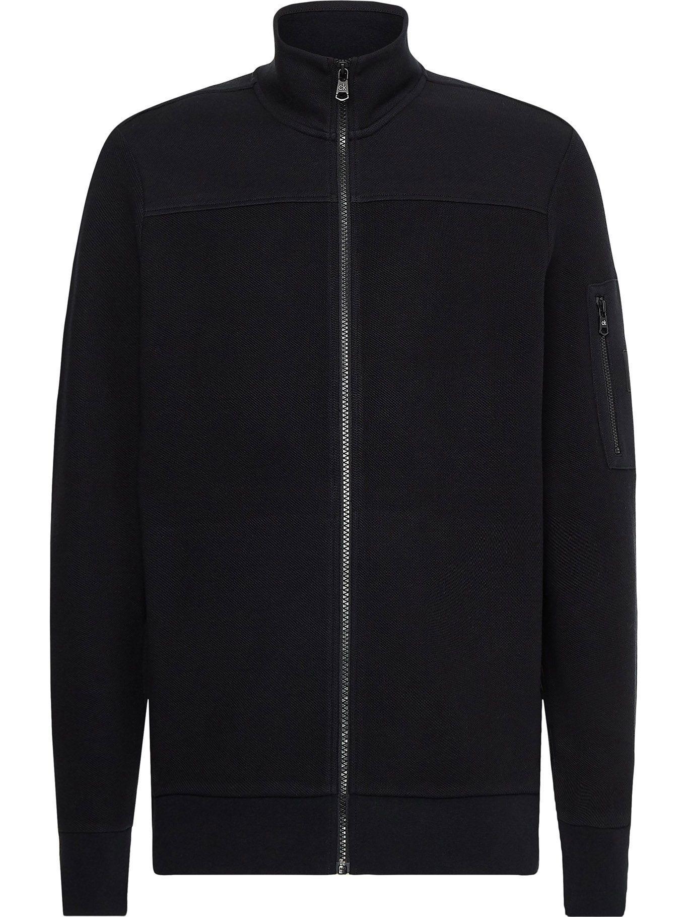 Polerón Texture Block Negro Calvin Klein-0