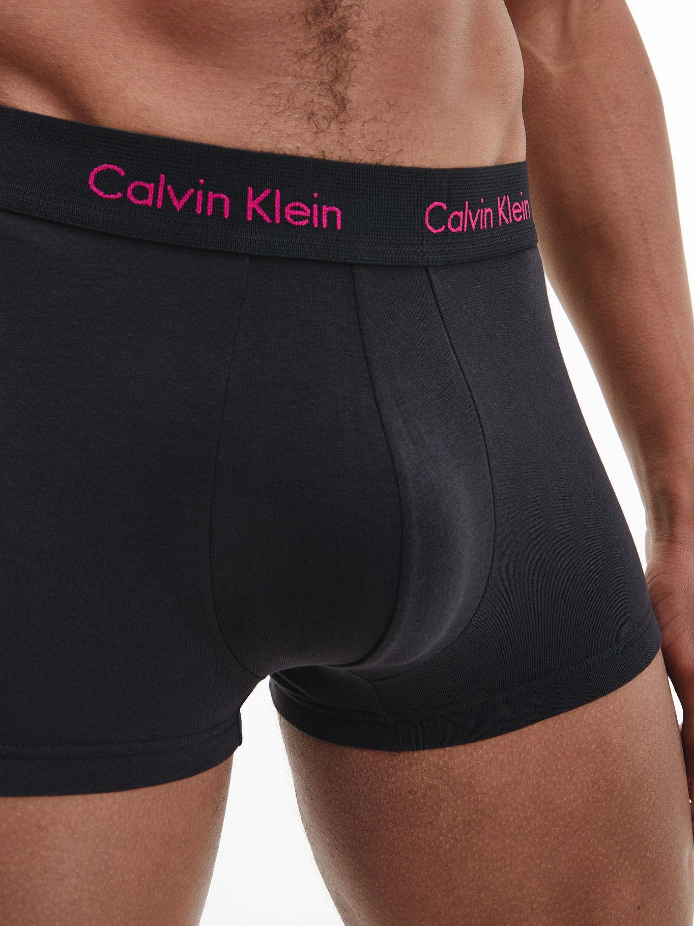 Pack 3 Boxer Corto - Low Rise Negro Calvin Klein-3