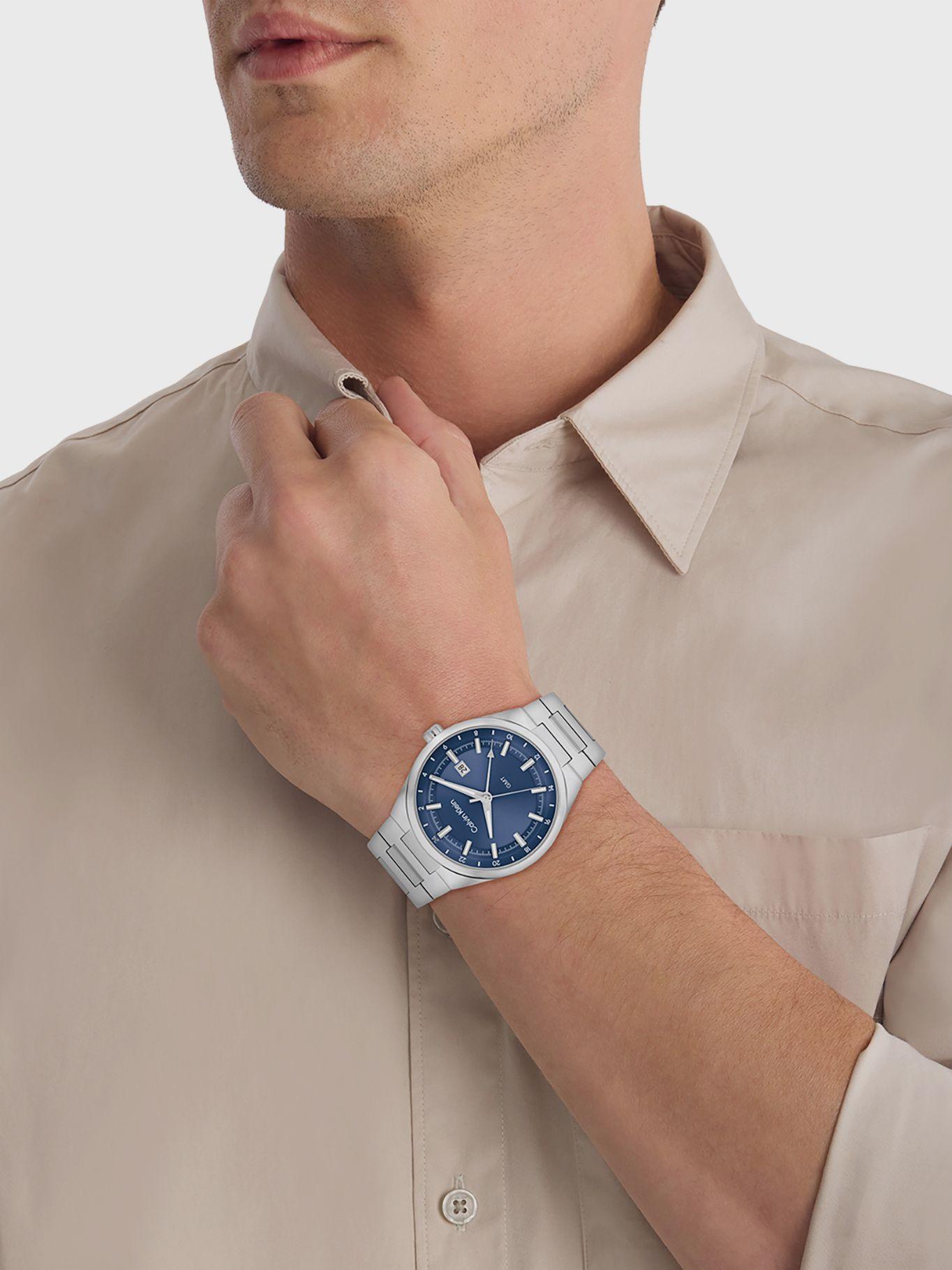Reloj Distinguish Plateado Calvin Klein-3