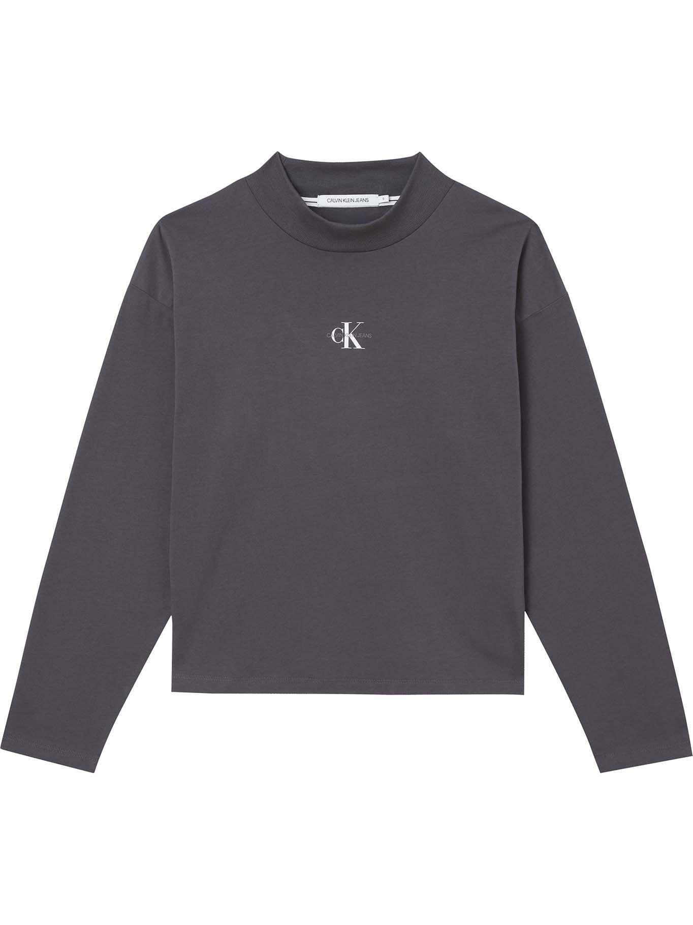 Polera Micro Mono Gris Calvin Klein-0