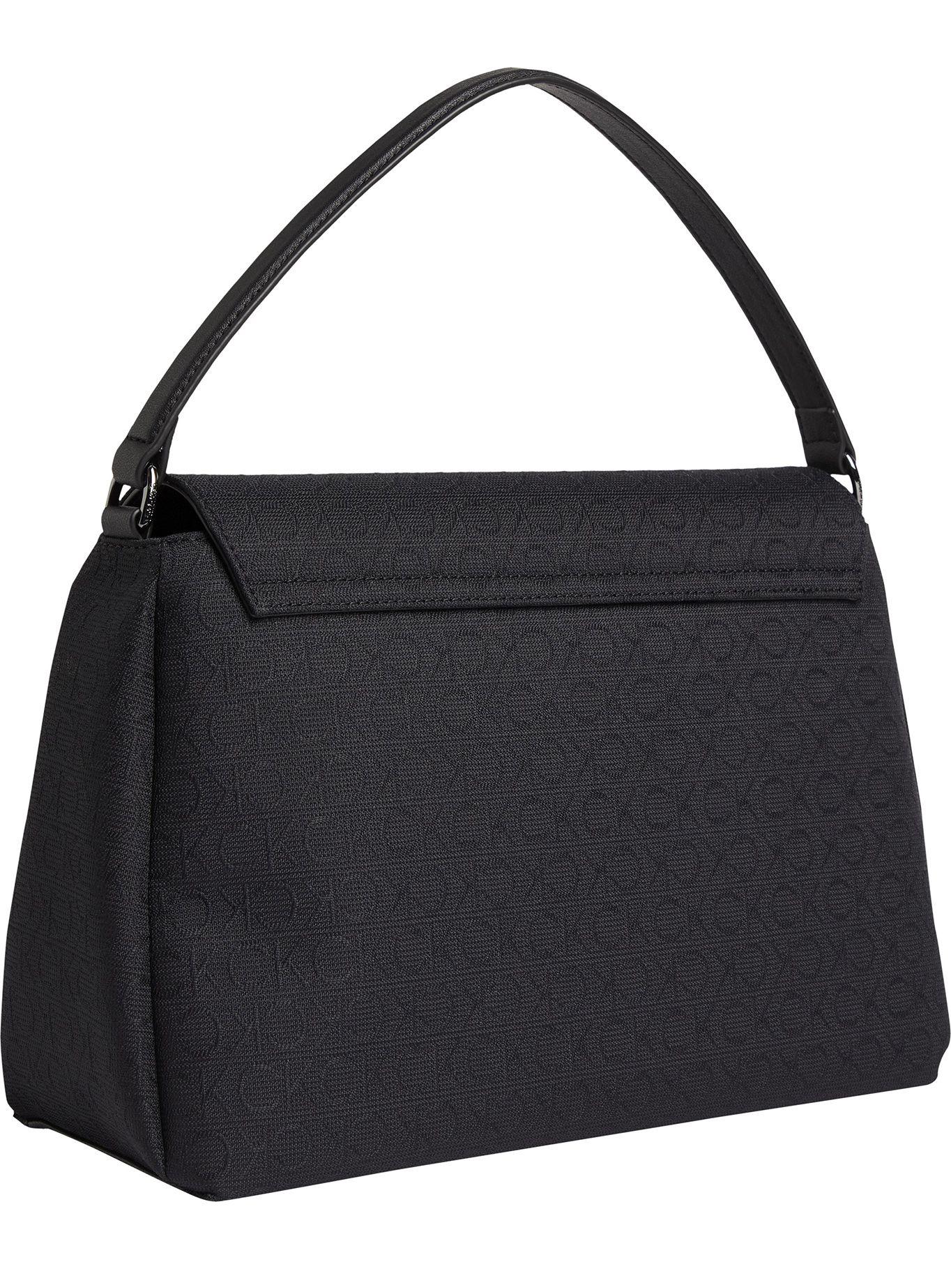 Cartera Re-Lock Tote Jqd Negro Calvin Klein-1