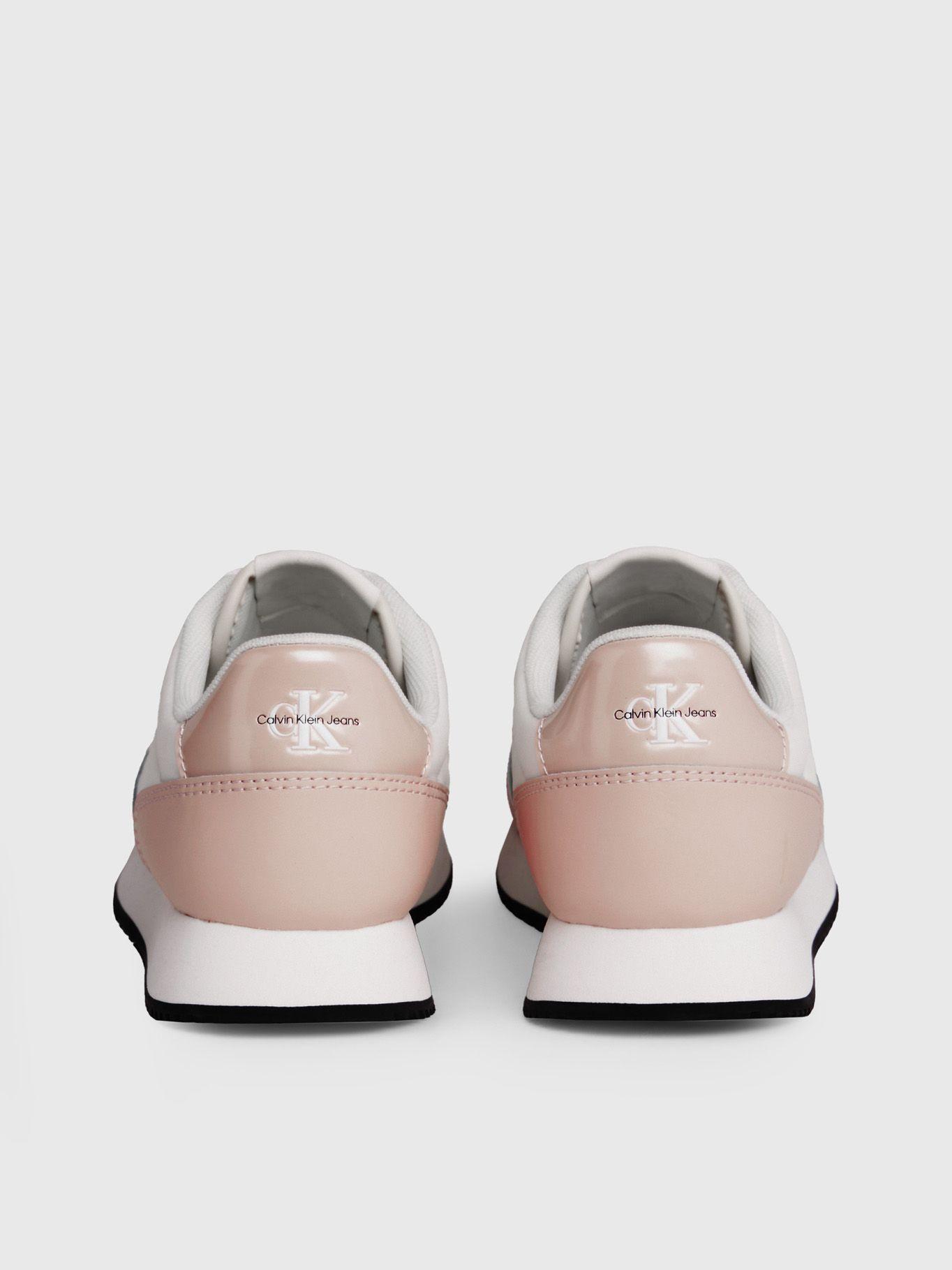 Zapatillas Runner Low Lace Mix Rosado Calvin Klein-1