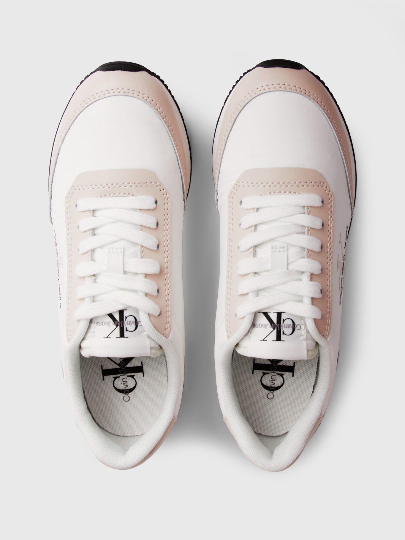 Zapatillas Runner Low Lace Mix Rosado Calvin Klein-2