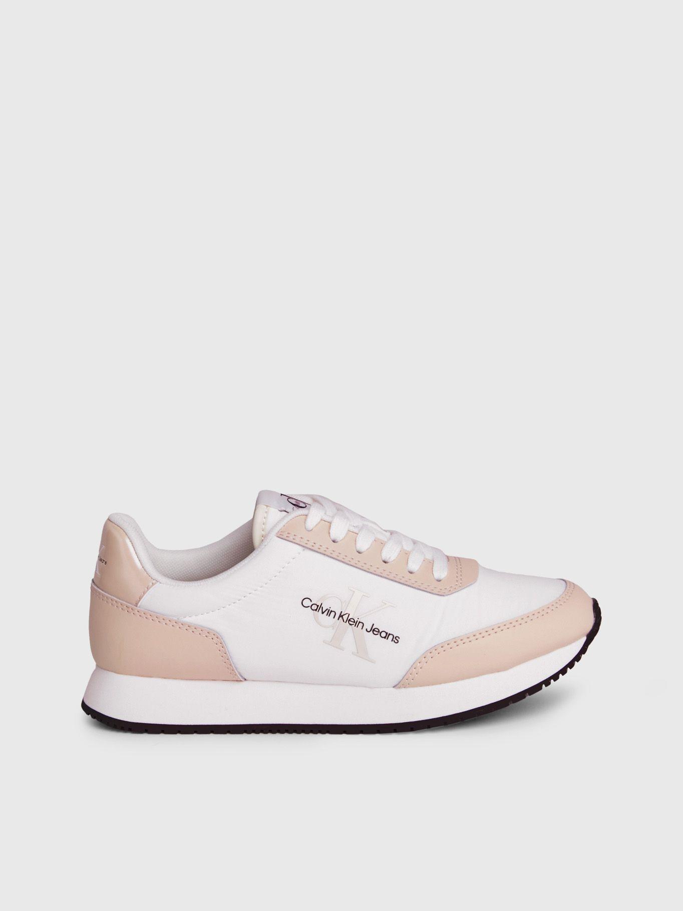 Zapatillas Runner Low Lace Mix Rosado Calvin Klein-4