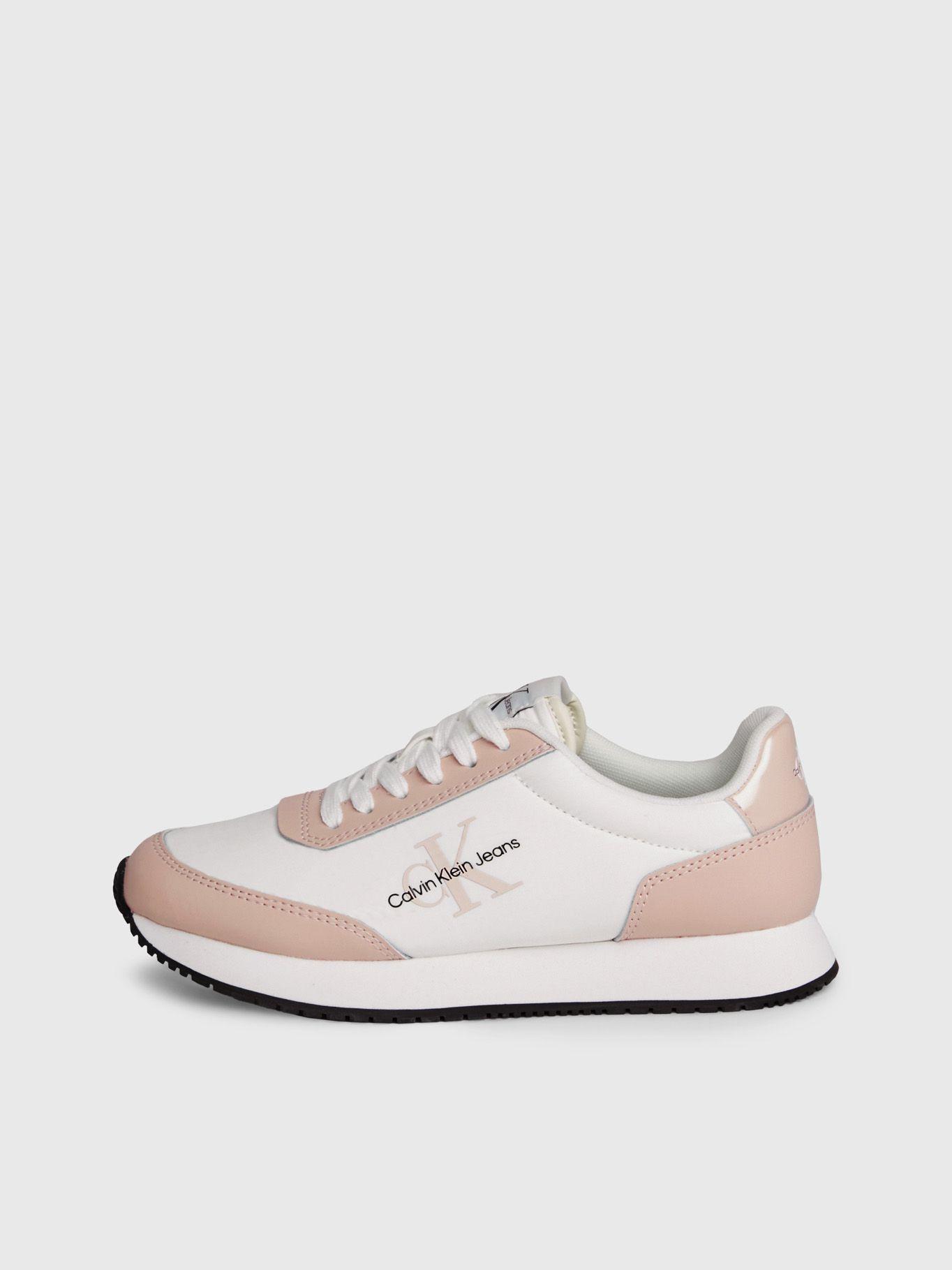 Zapatillas Runner Low Lace Mix Rosado Calvin Klein-5