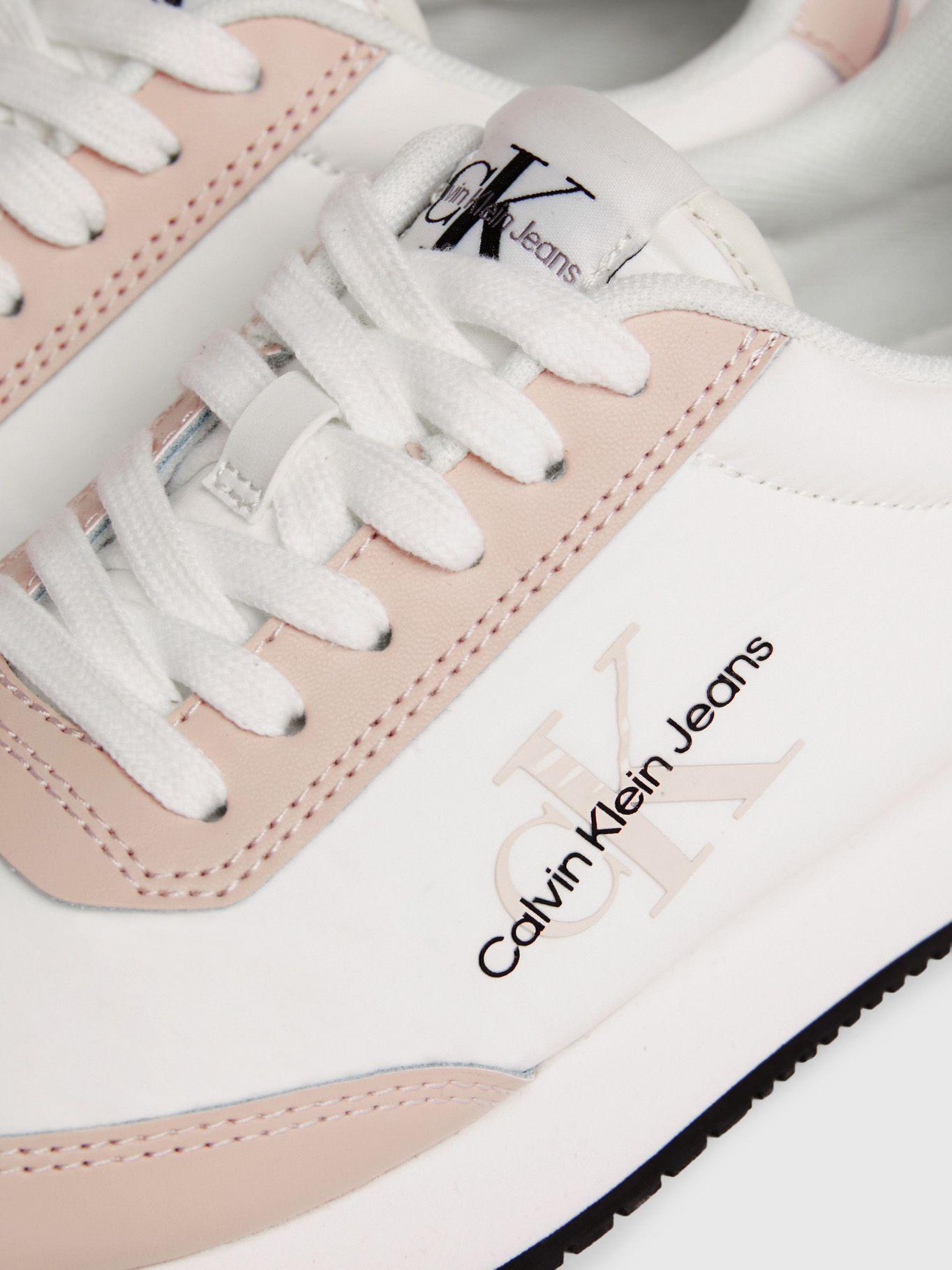 Zapatillas Runner Low Lace Mix Rosado Calvin Klein-6