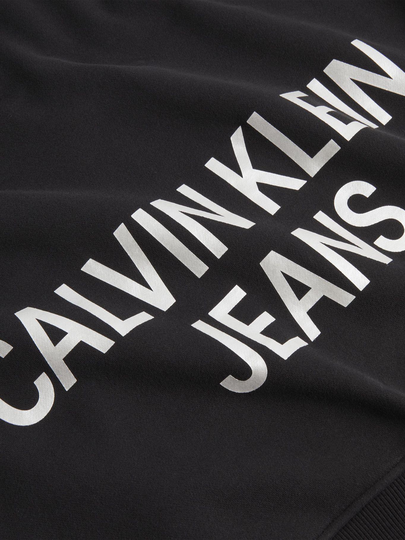 Polerón Back Institutional Negro Calvin Klein-4