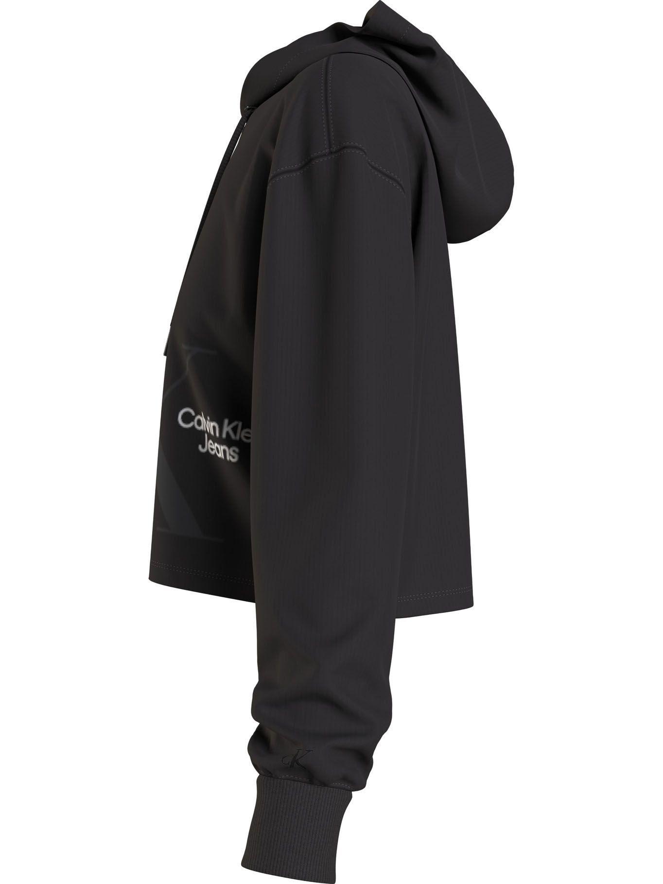 Hoodie Dynamic Negro Calvin Klein-3