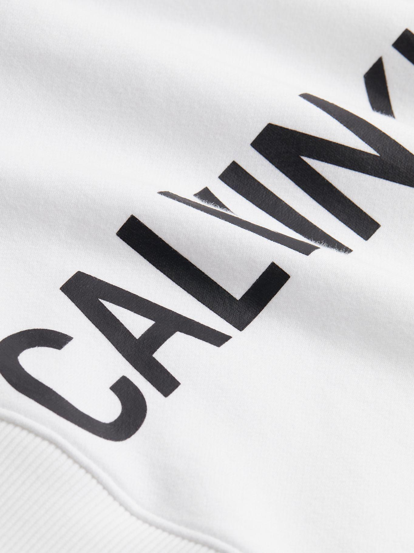 Polerón Hoodie Graphic Back Blanco Calvin Klein-2