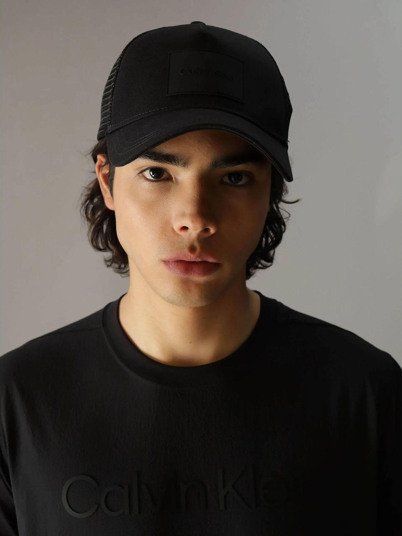 Jockey Tonal Rubber BEH Trucker Negro Calvin Klein-2