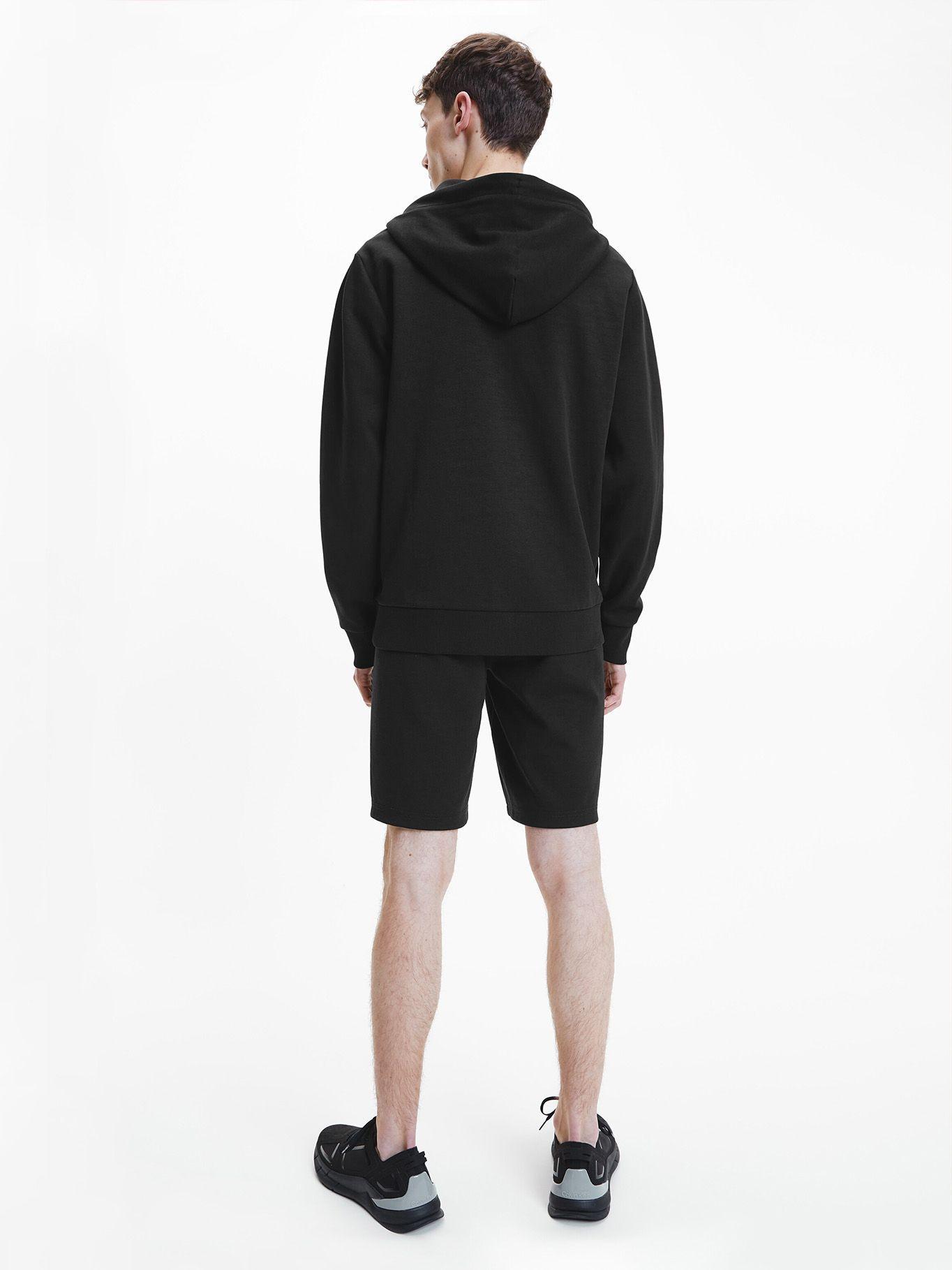 Hoodie Interlock Negro Calvin Klein-2