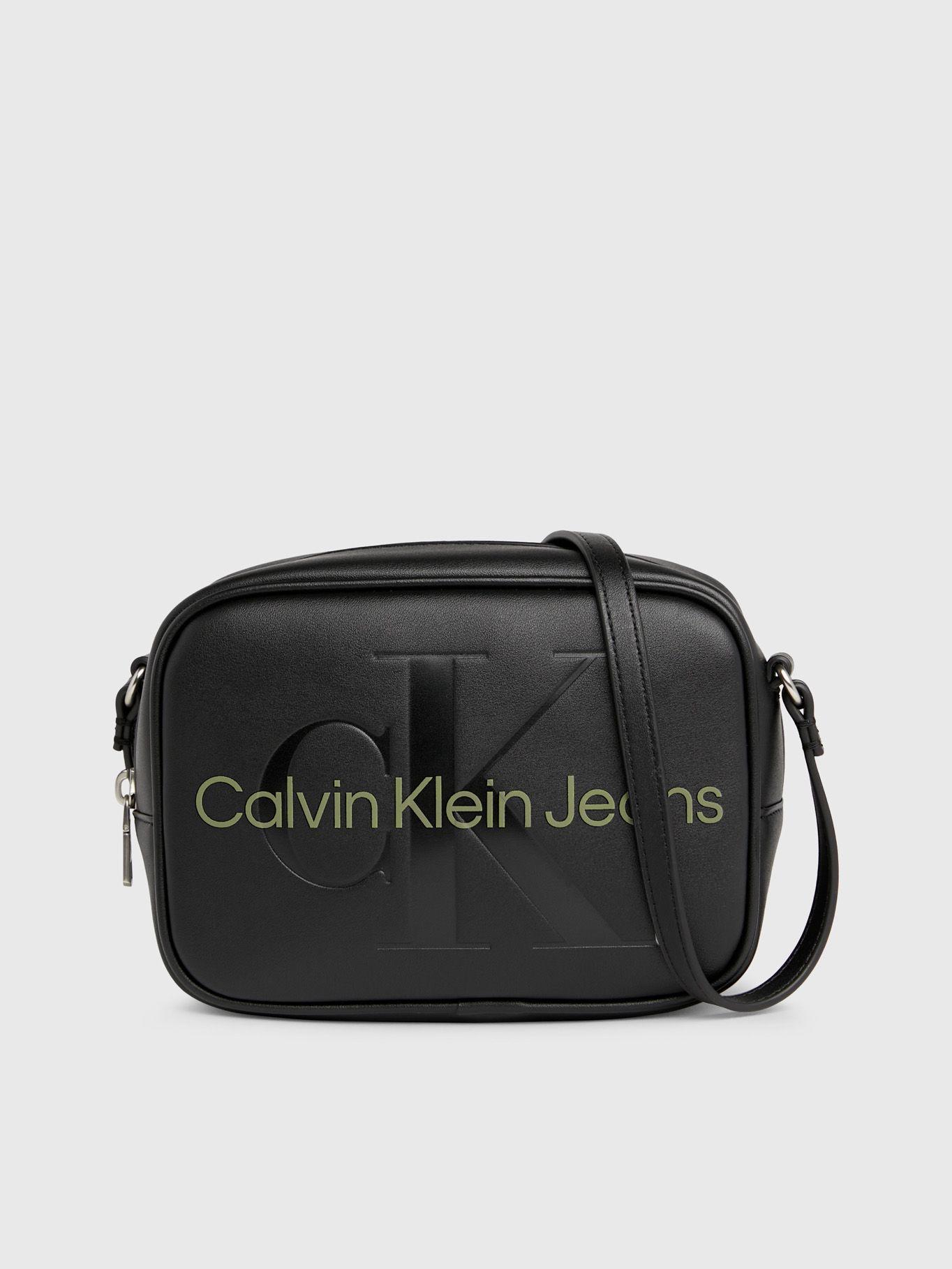 Bandolera Sculpted Mono Negro Calvin Klein-0