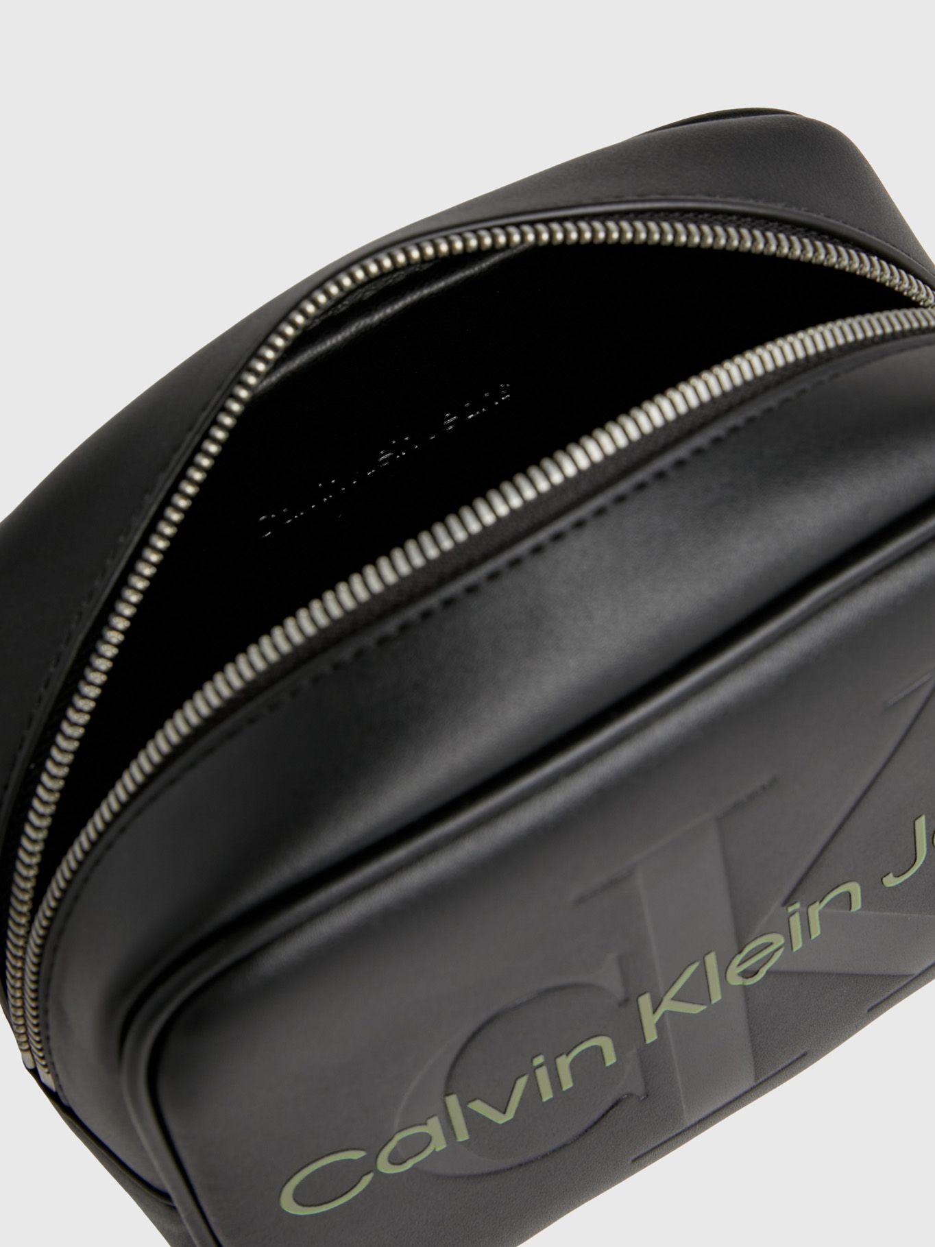 Bandolera Sculpted Mono Negro Calvin Klein-3