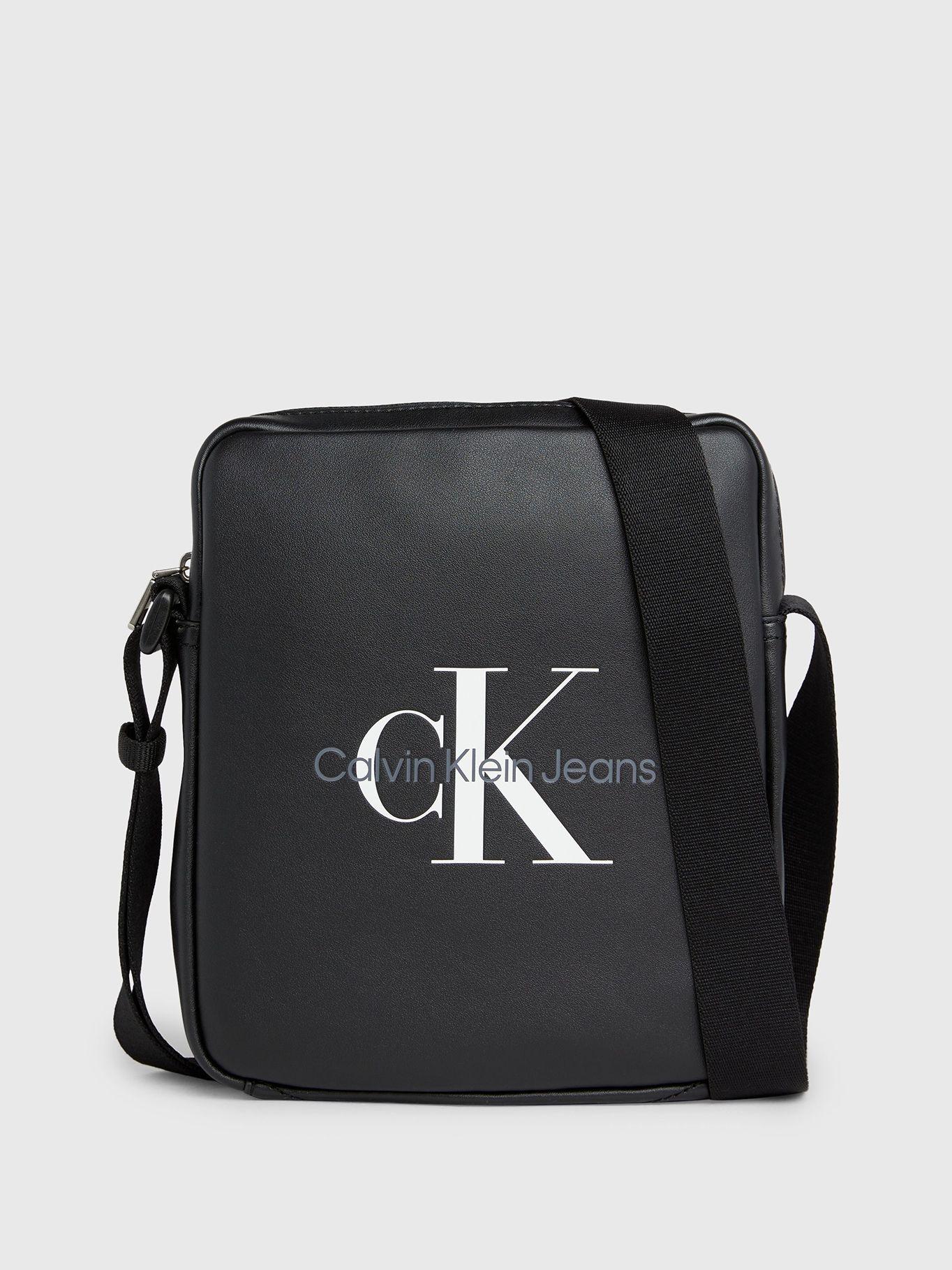 Bandolera Monogram Soft Reporter 18 Negro Calvin Klein-0