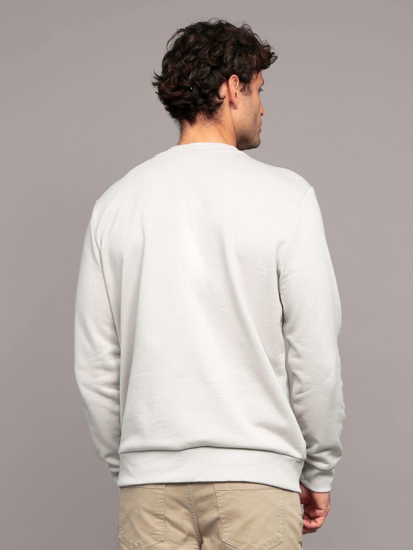 Polerón con Logo en Degradado Gris Calvin Klein-3