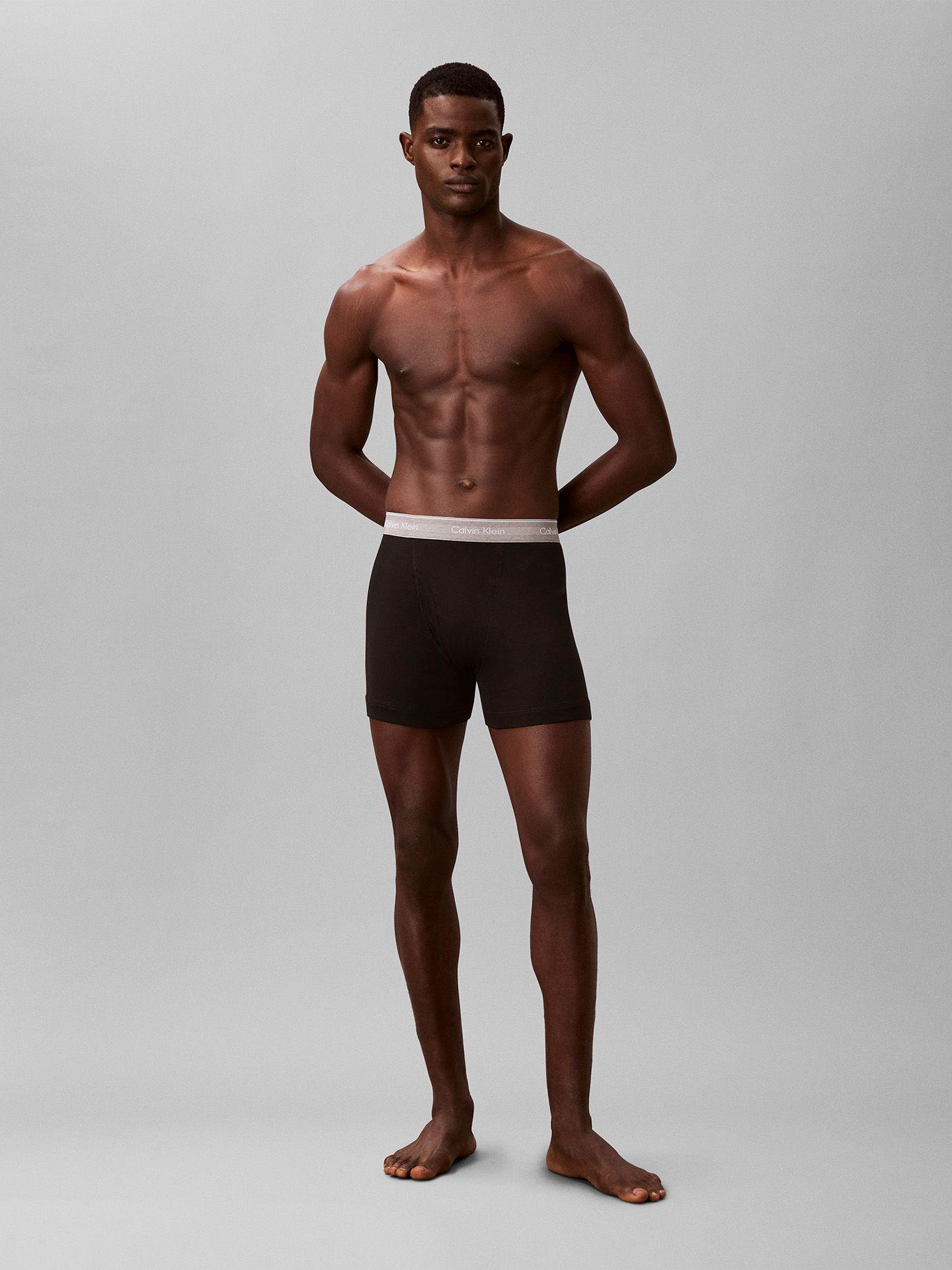 Pack De 5 Bóxers Brief Cott Classics Negro Calvin Klein-2