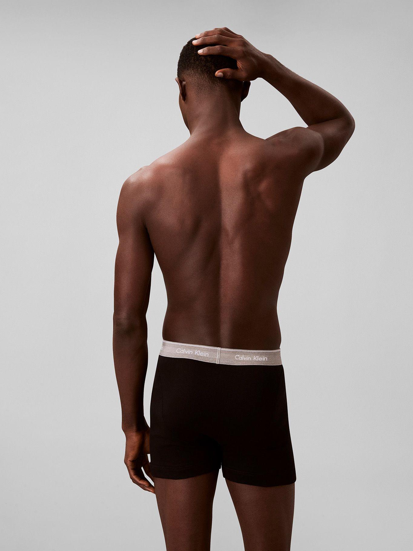 Pack De 5 Bóxers Brief Cott Classics Negro Calvin Klein-3