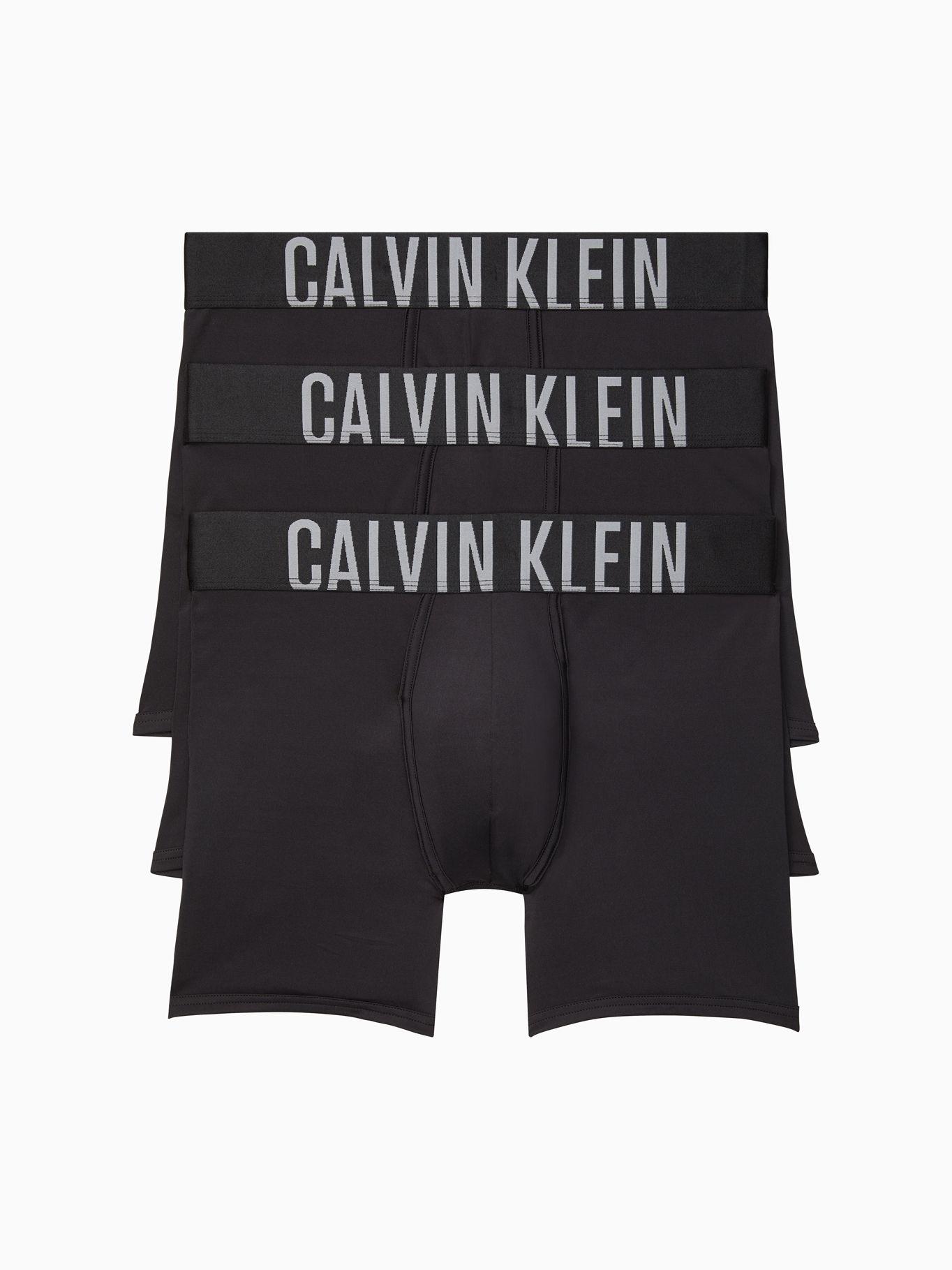 Paquete de 3 bóxer de tiro bajo Negro Calvin Klein NB2594-001-0