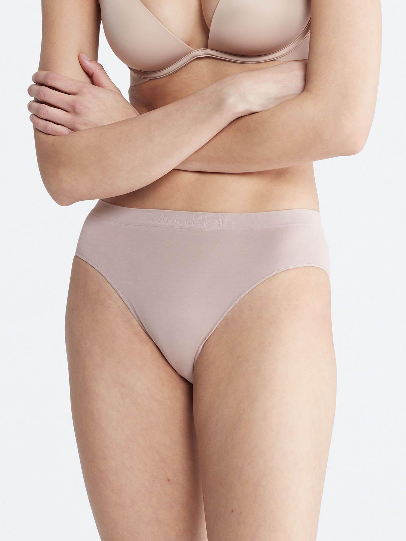 Bikini con logo Beige Calvin Klein-0