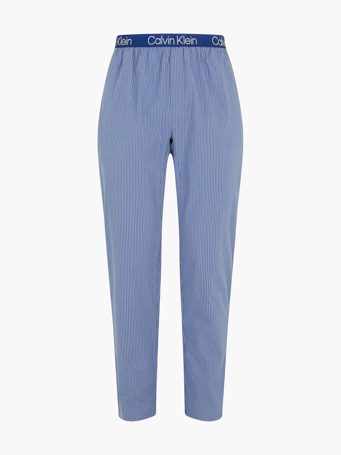 Set Pijama Ls Structure Gris Calvin Klein-4