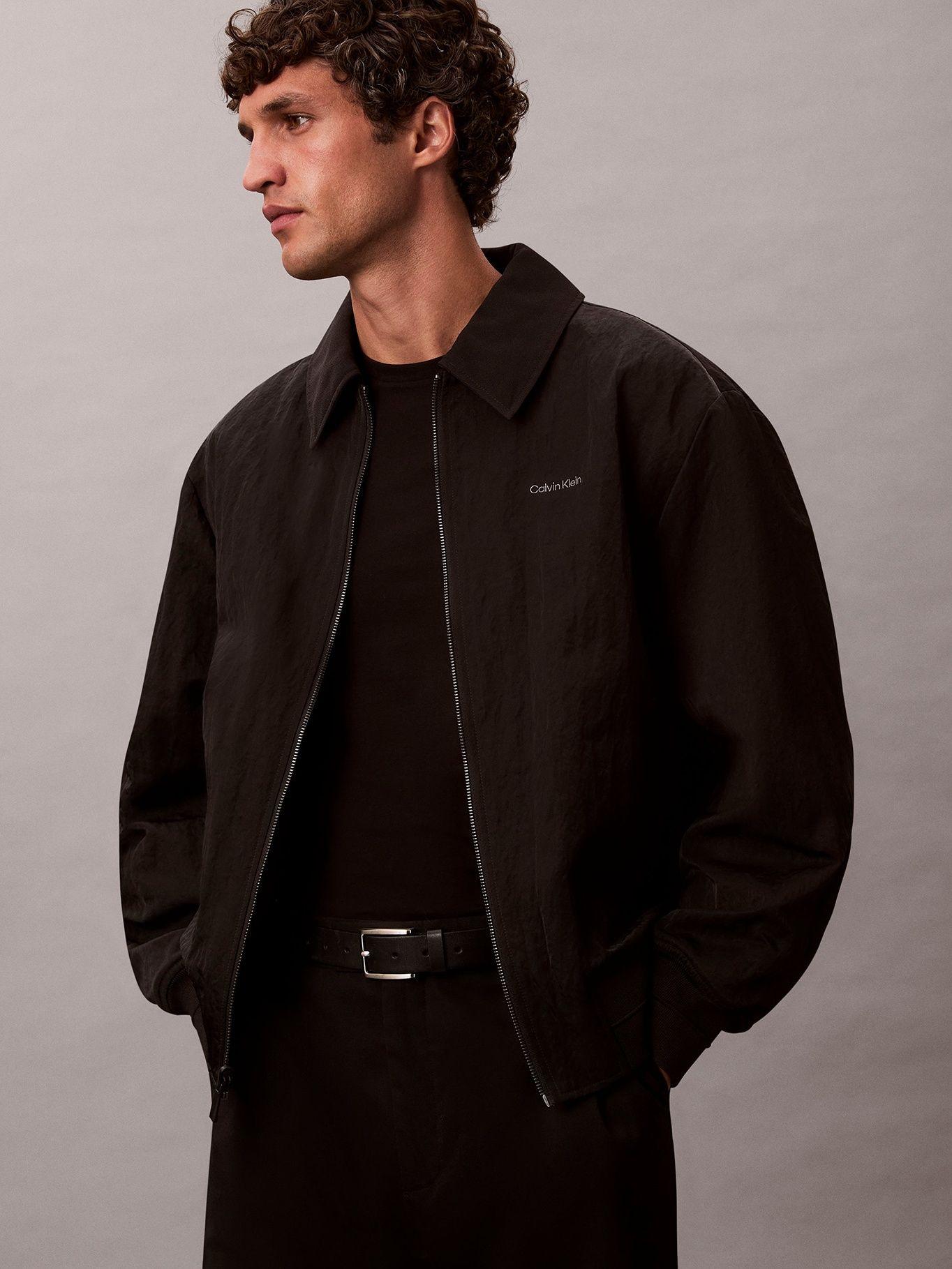 Chaqueta Reversible de Nailon Negro Calvin Klein-3