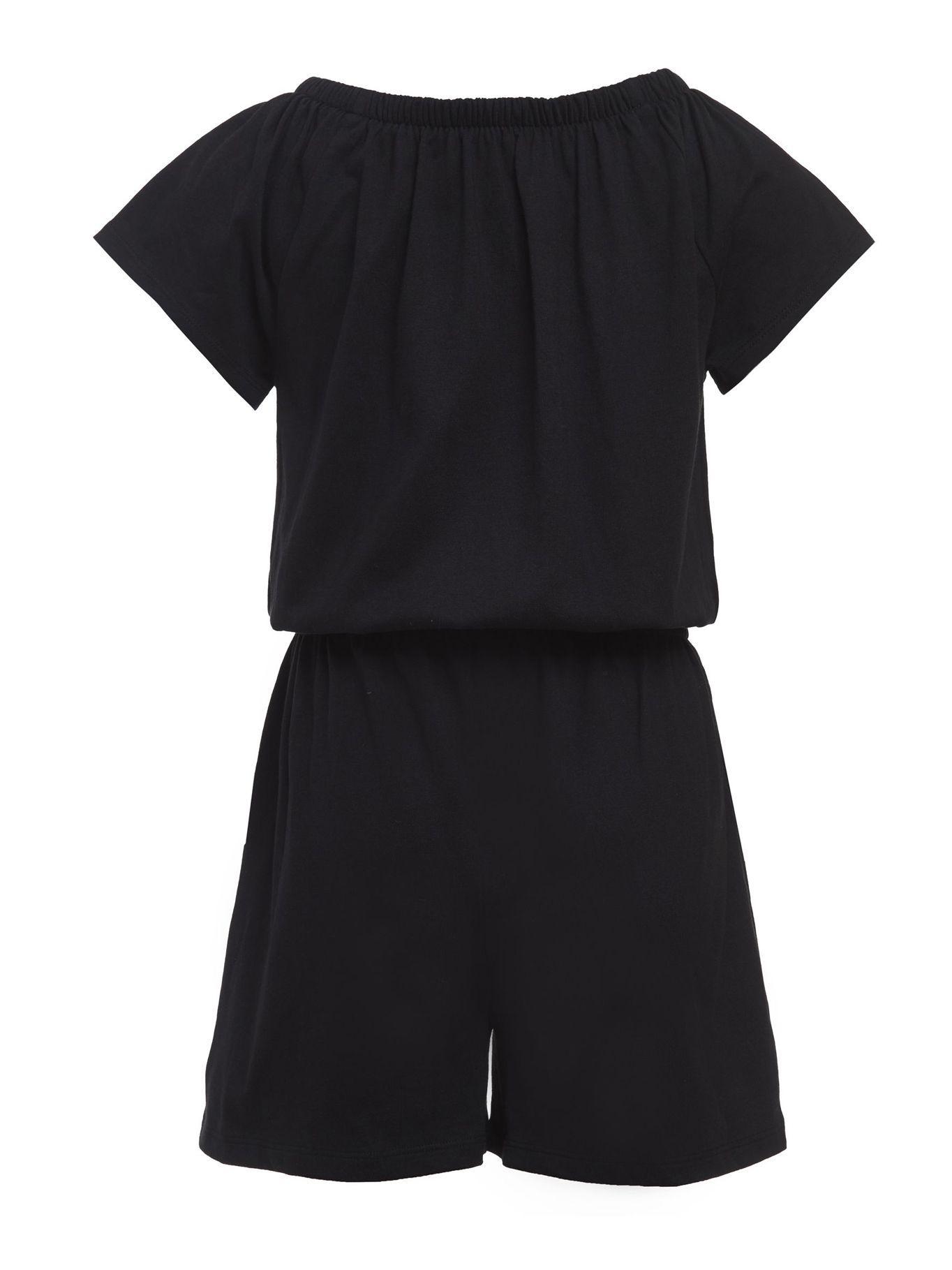 Enterito Niña Monogram Negro Calvin Klein-0