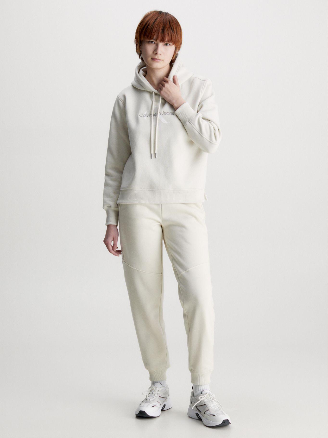 Polerón con Gorro Archival  Beige Calvin Klein-1