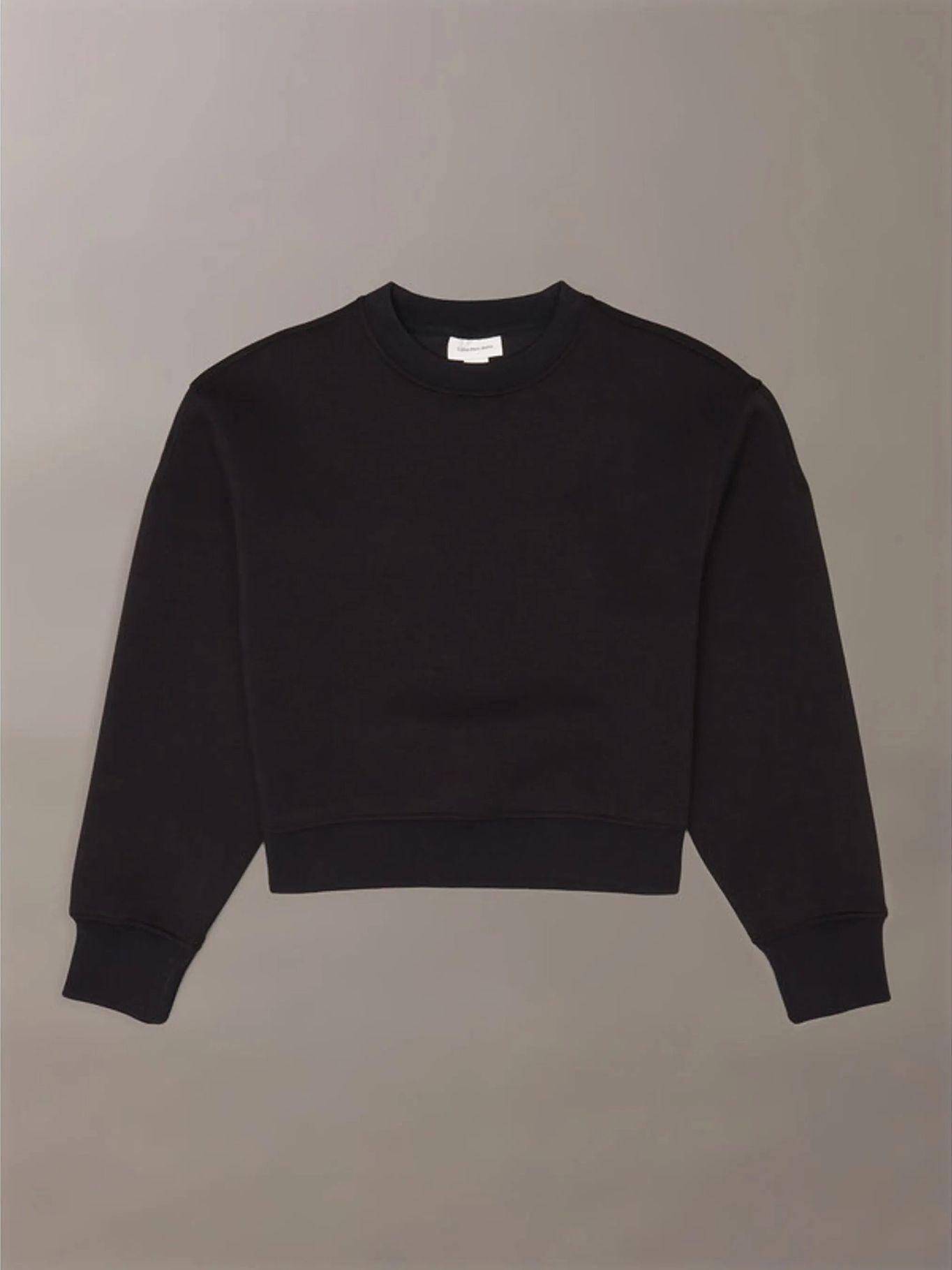 Polerón Scuba Boxy Negro Calvin Klein-4